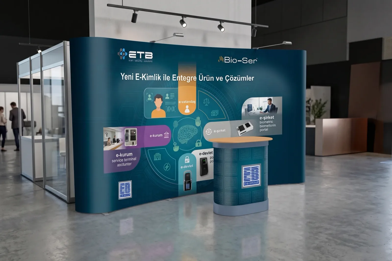 ETB outdoor and fair stand design