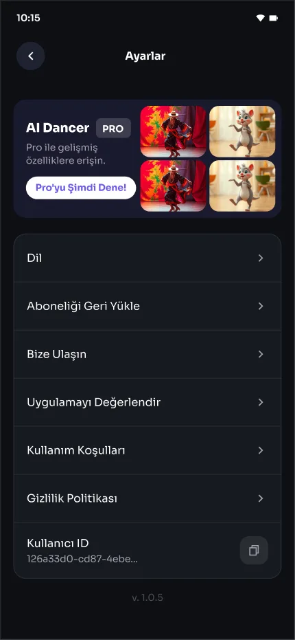 Ai Dance — tasarım 15