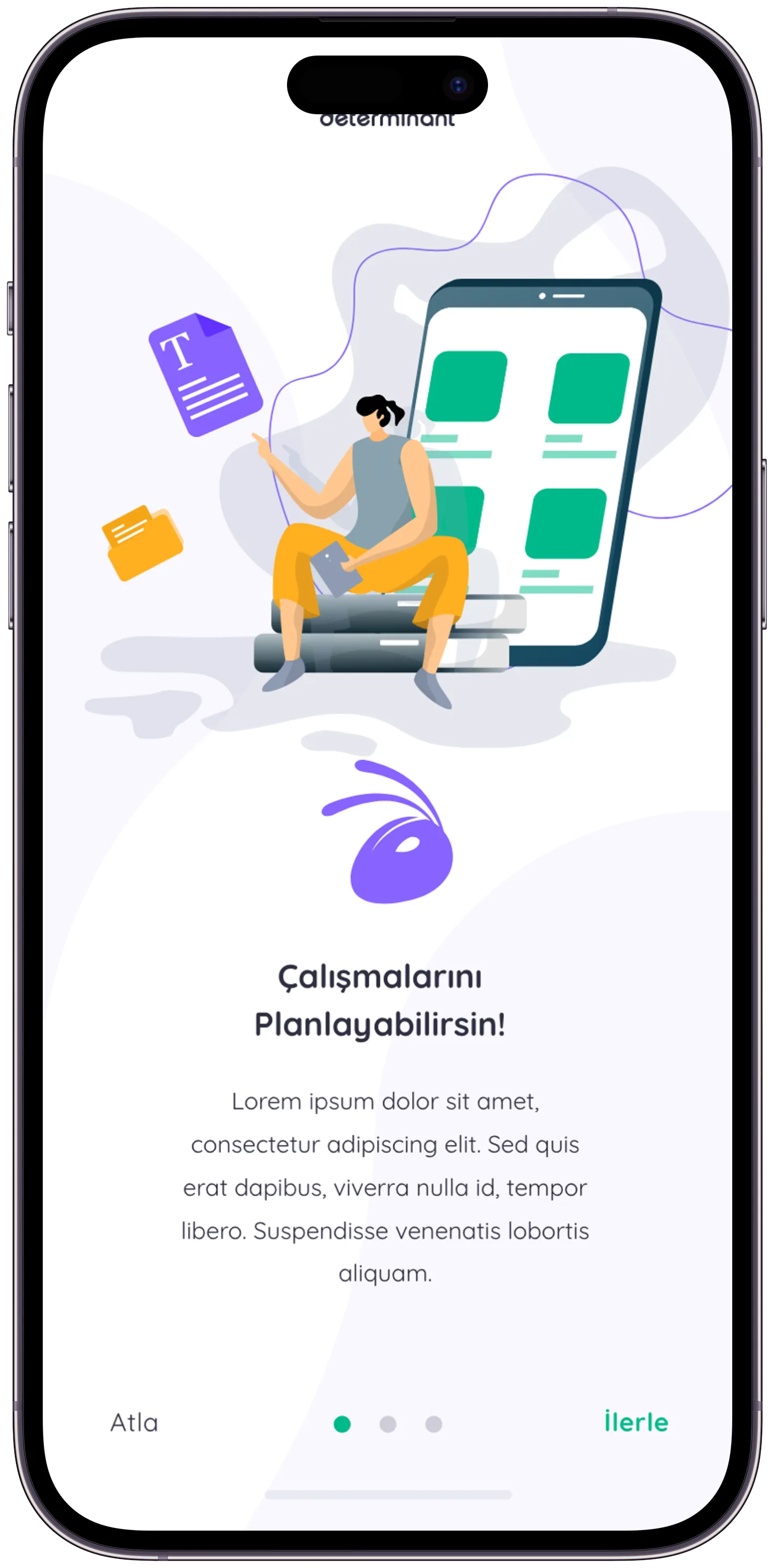 Determinant App — tasarım 4