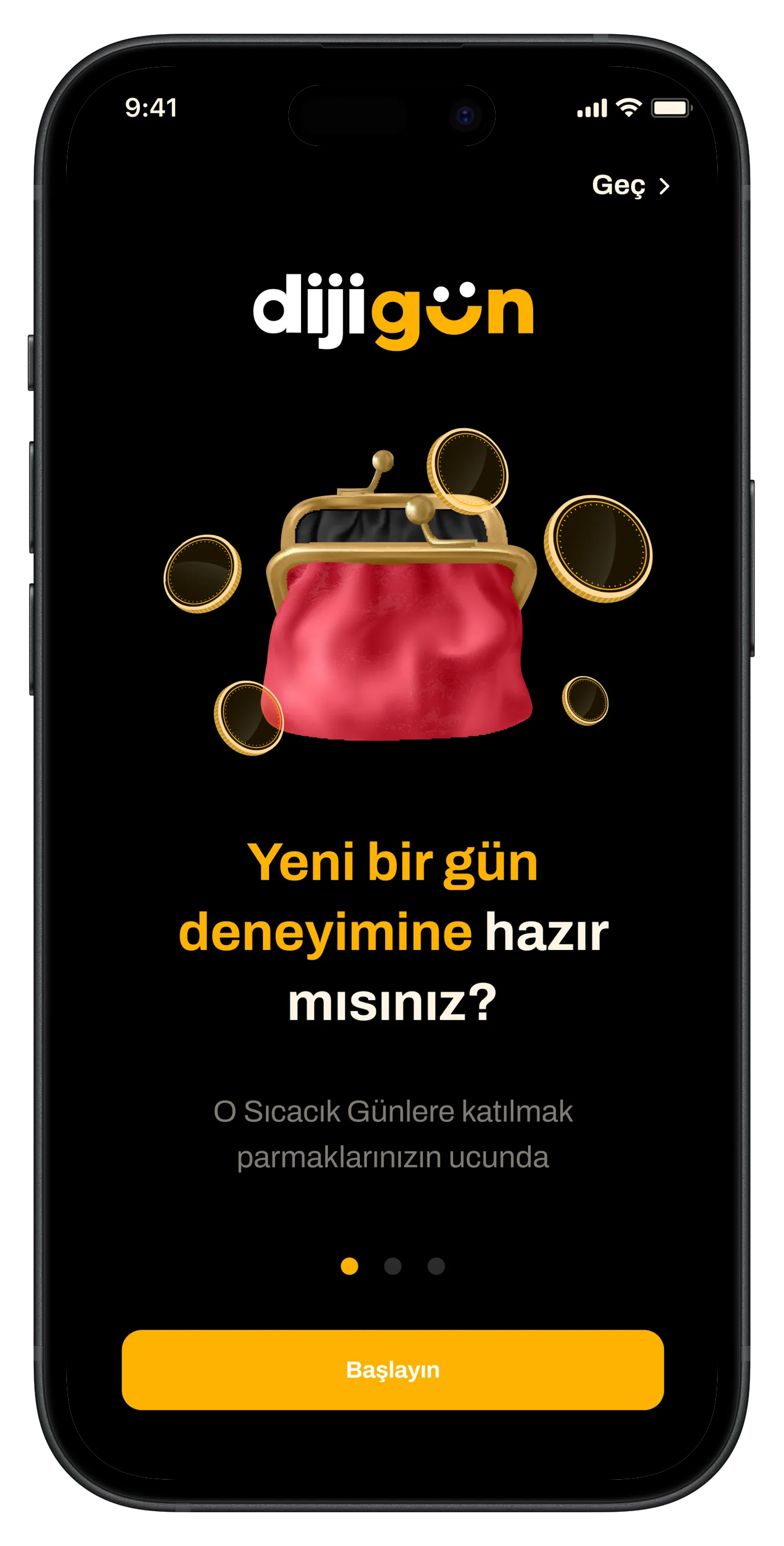 Save Money Mobile App — tasarım 1