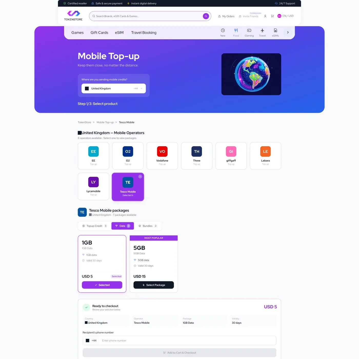 TokenStore — tasarım 14
