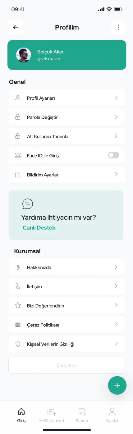 E-Halci App — tasarım 39