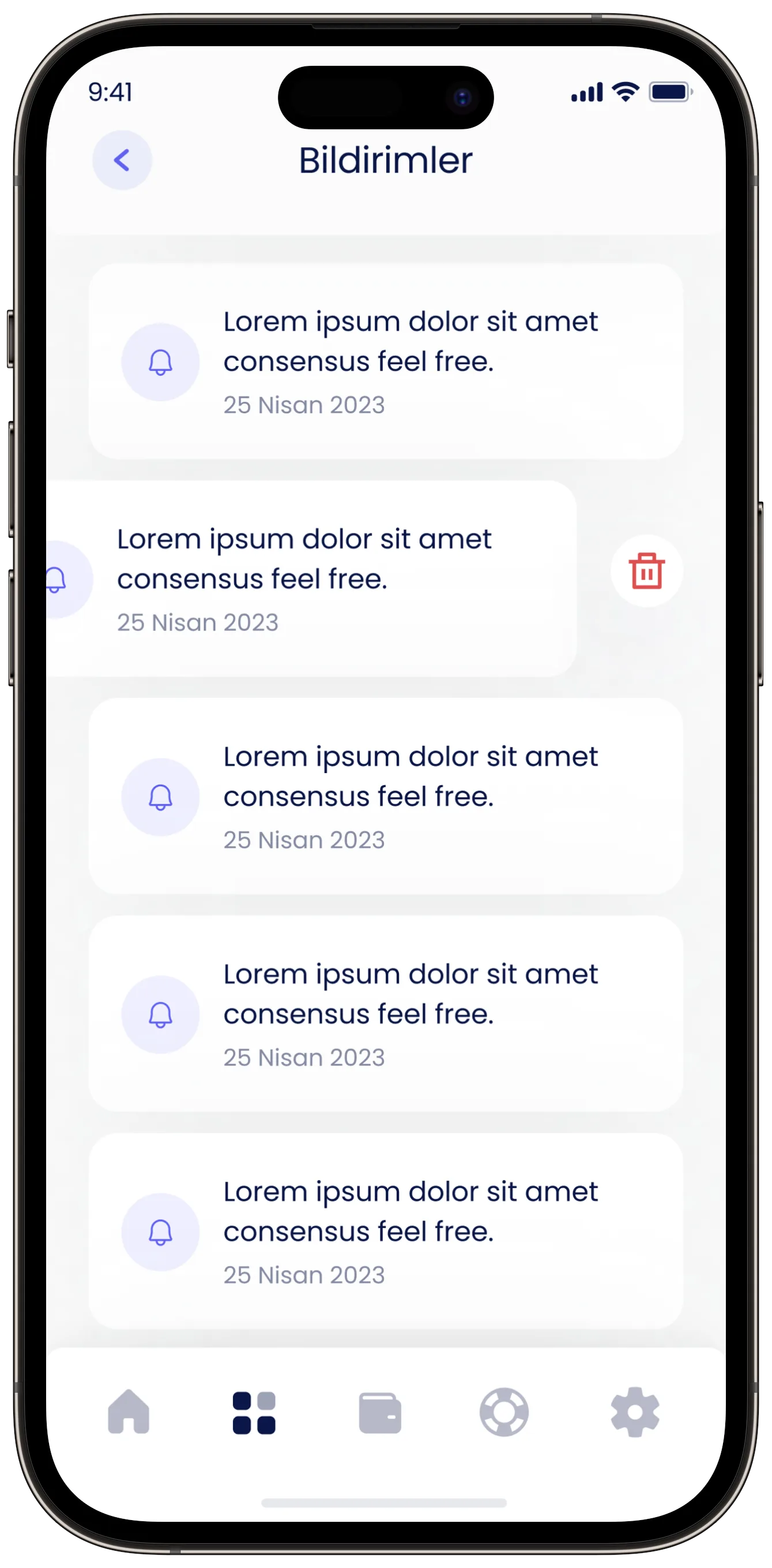 Real Estate App — tasarım 7