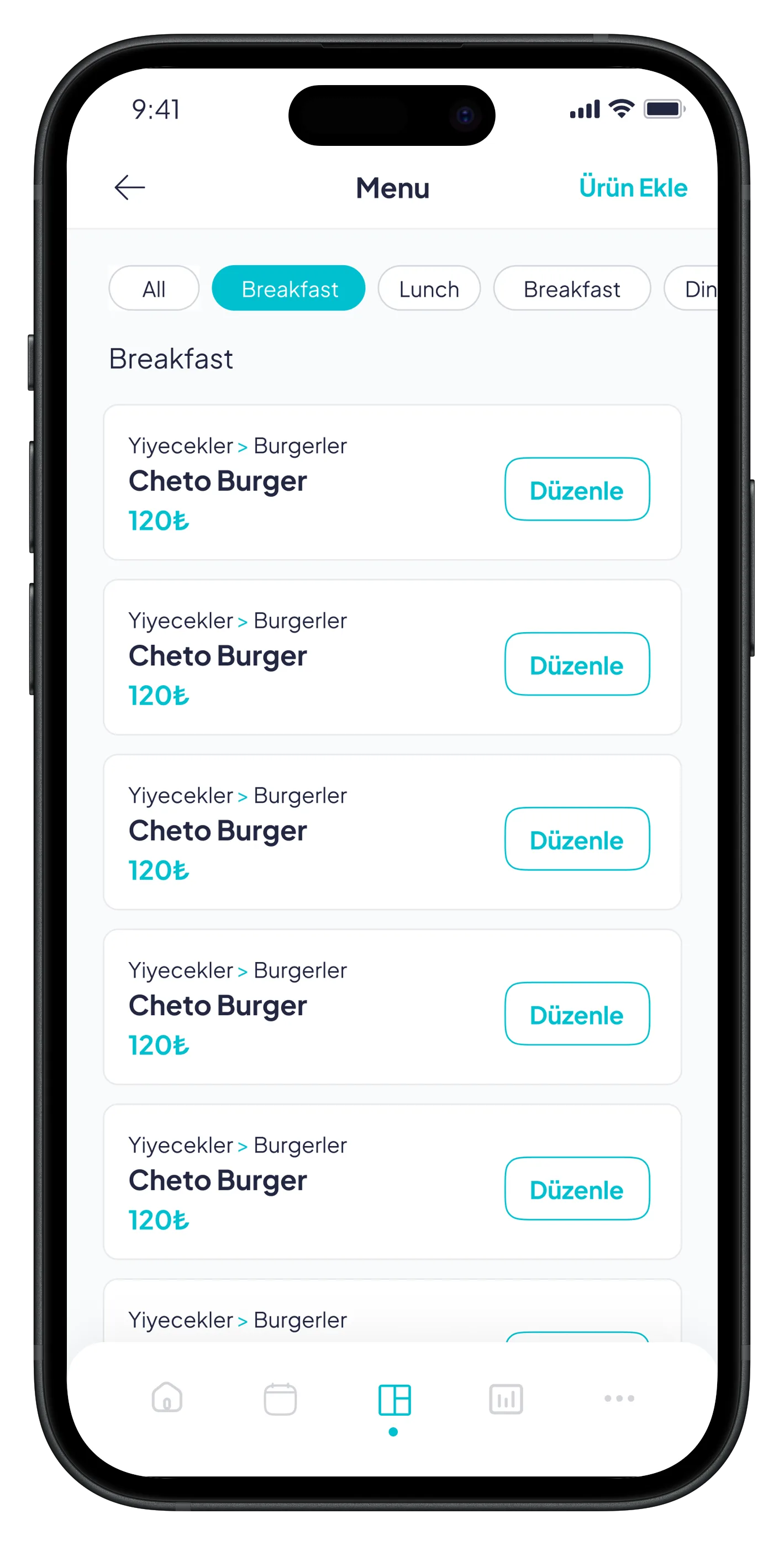 Beach Reservation Mobile App — tasarım 9
