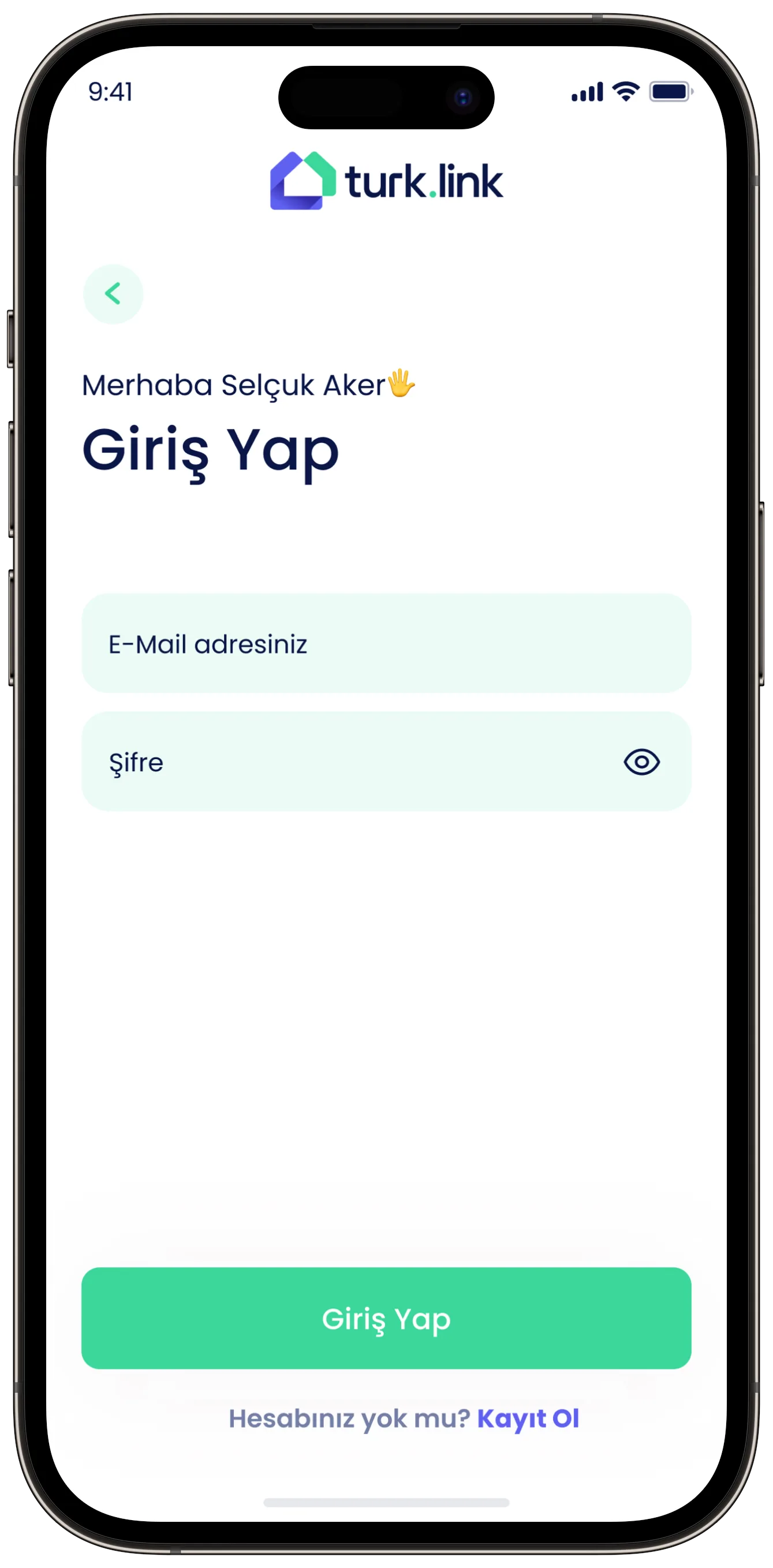 Real Estate App — tasarım 17
