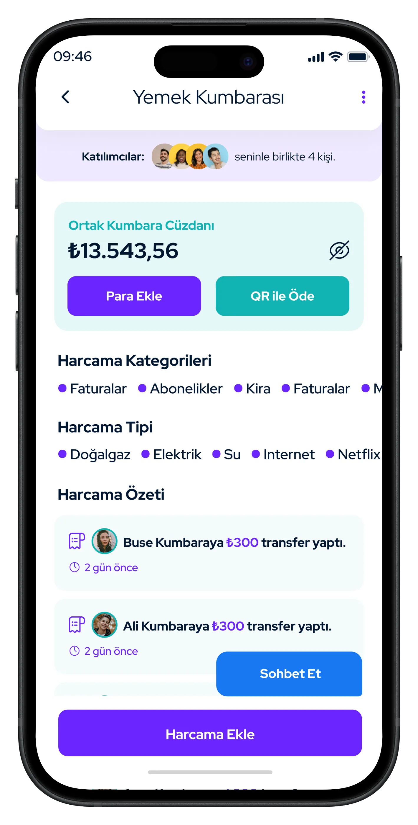 Parent & Child Finance Mobile App — tasarım 46