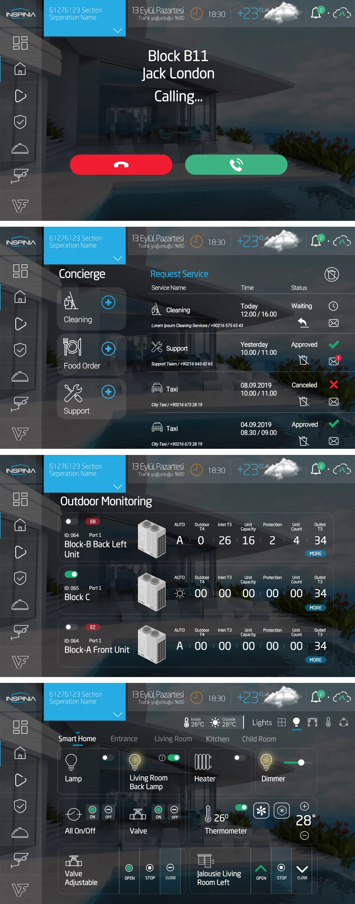 Smart Home Software — tasarım 1