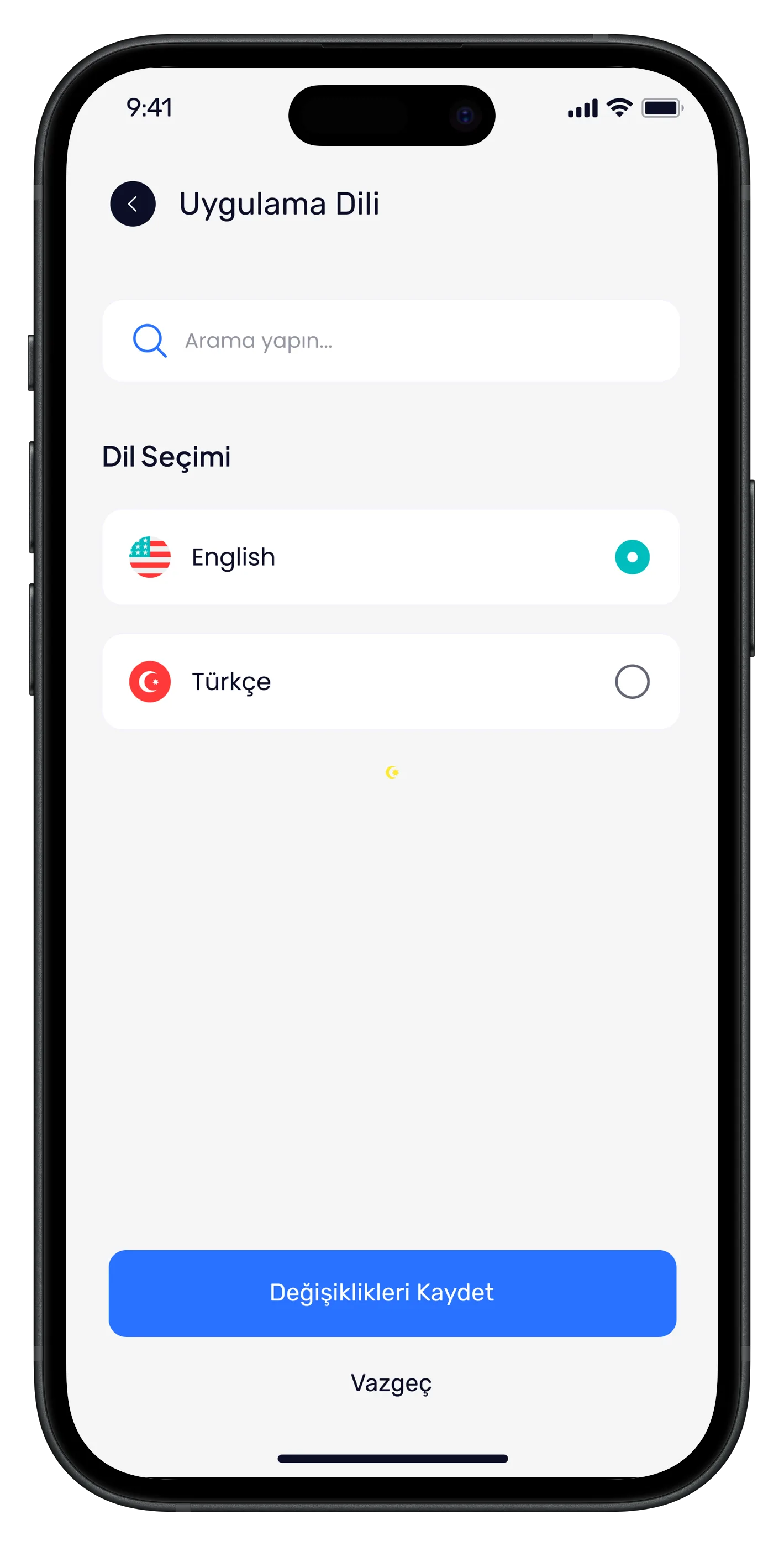 Learn English Mobile App — tasarım 27