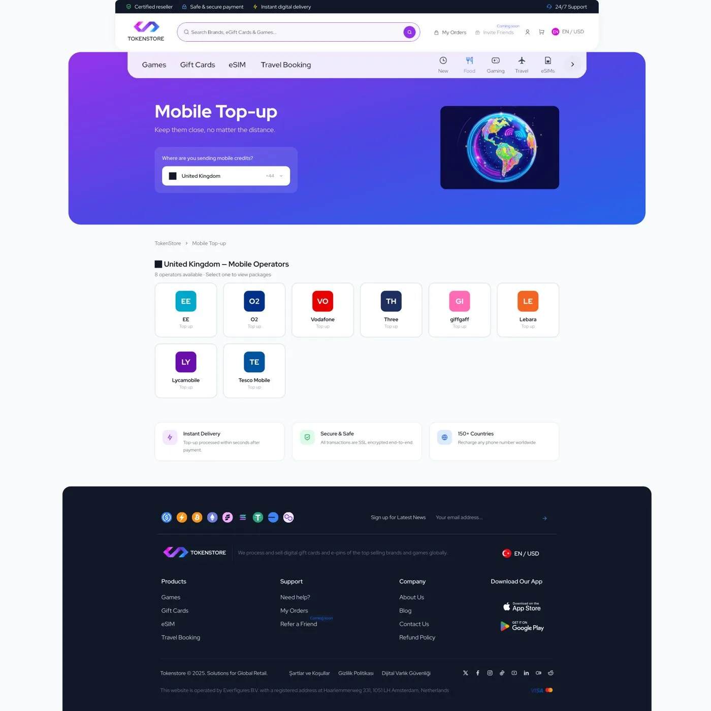 TokenStore — tasarım 16