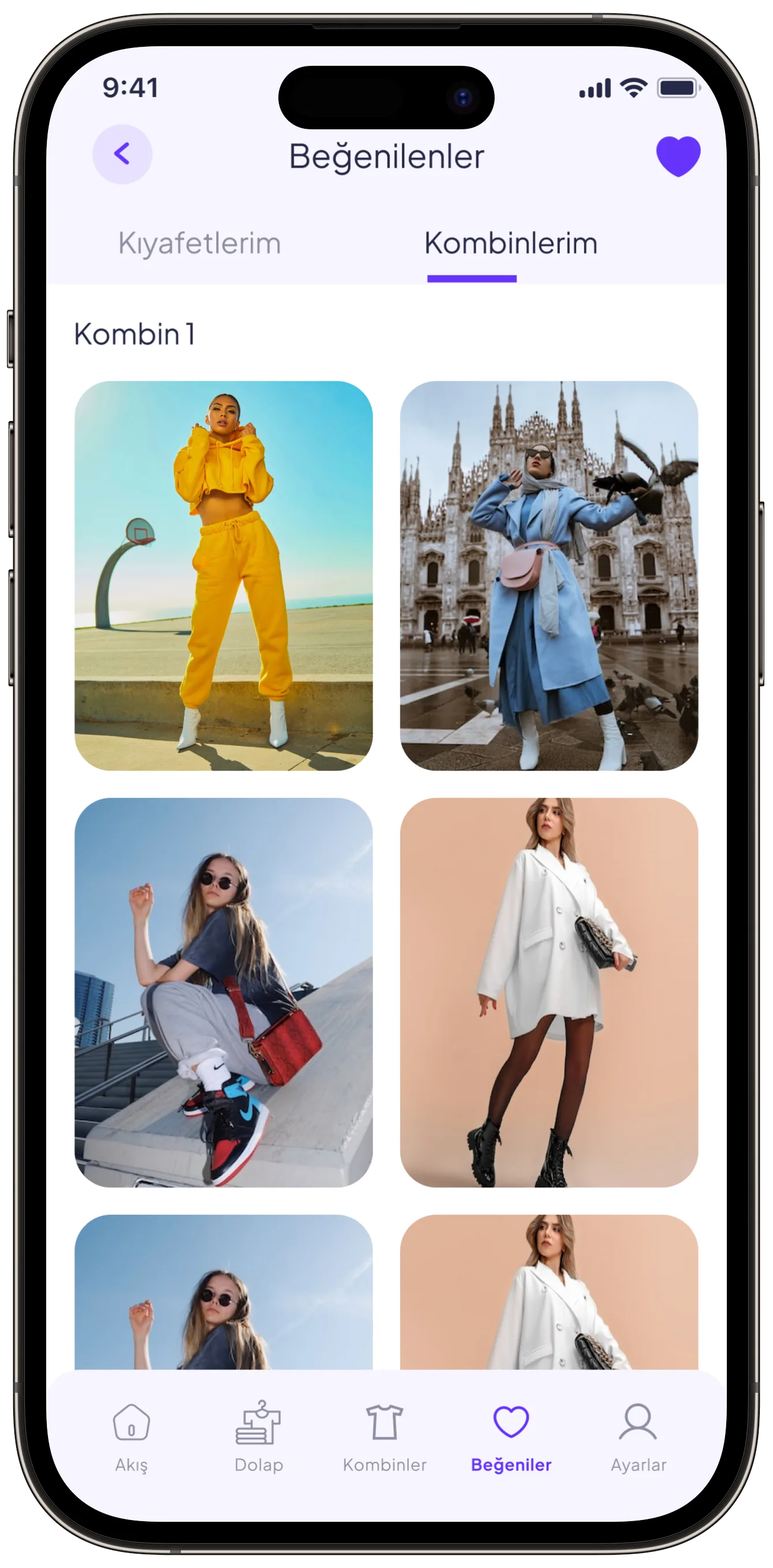 Fashion App — tasarım 14