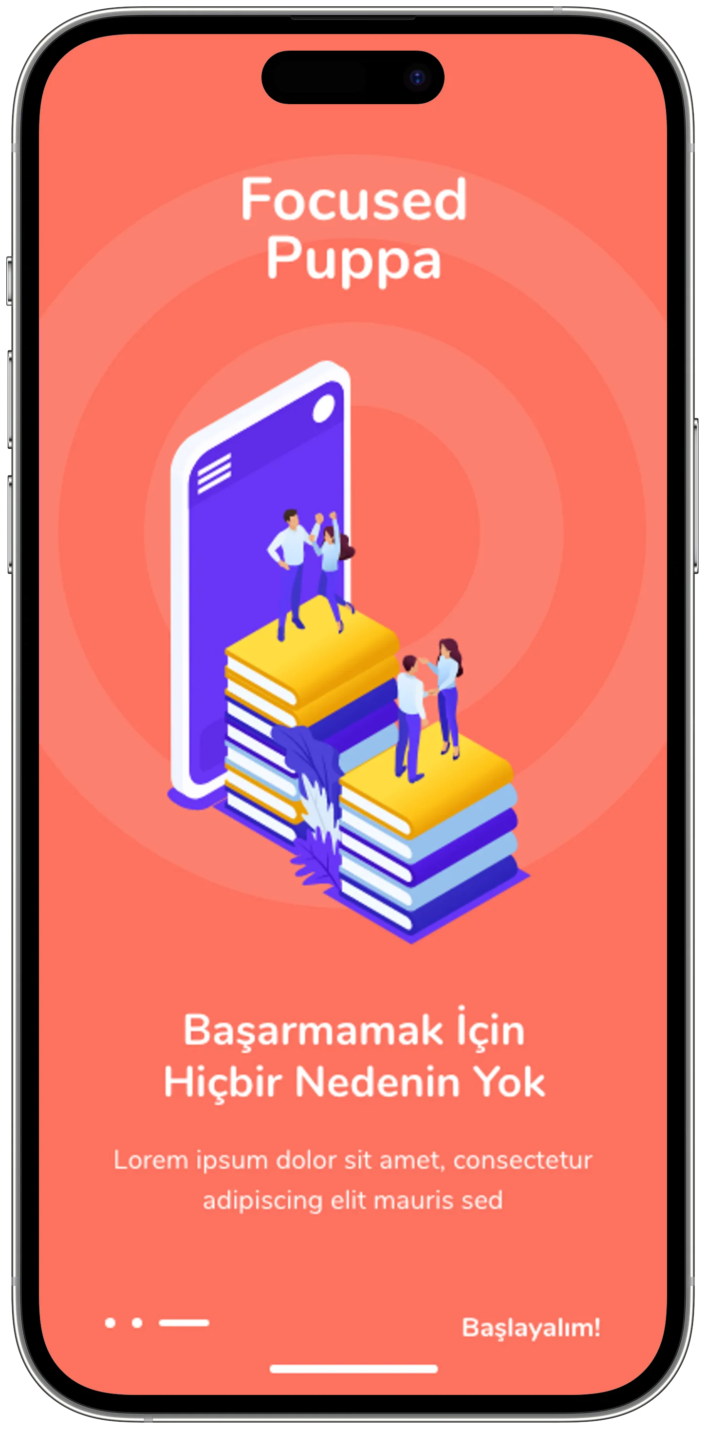 Education App — tasarım 4