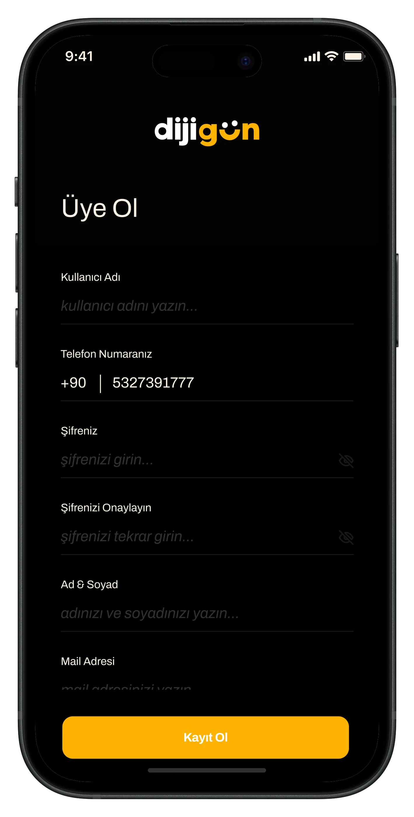 Save Money Mobile App — tasarım 4