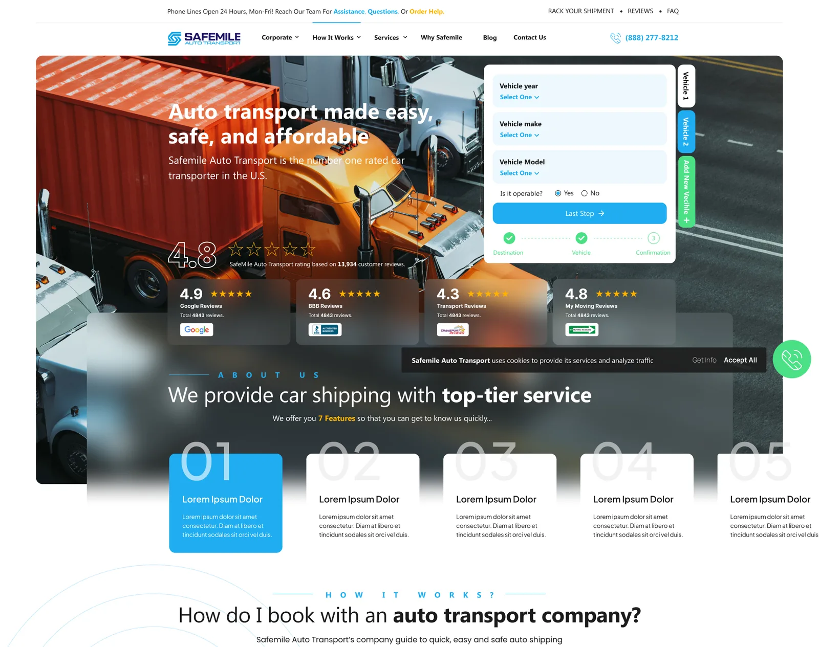 SafeMile Transport — tasarım 2