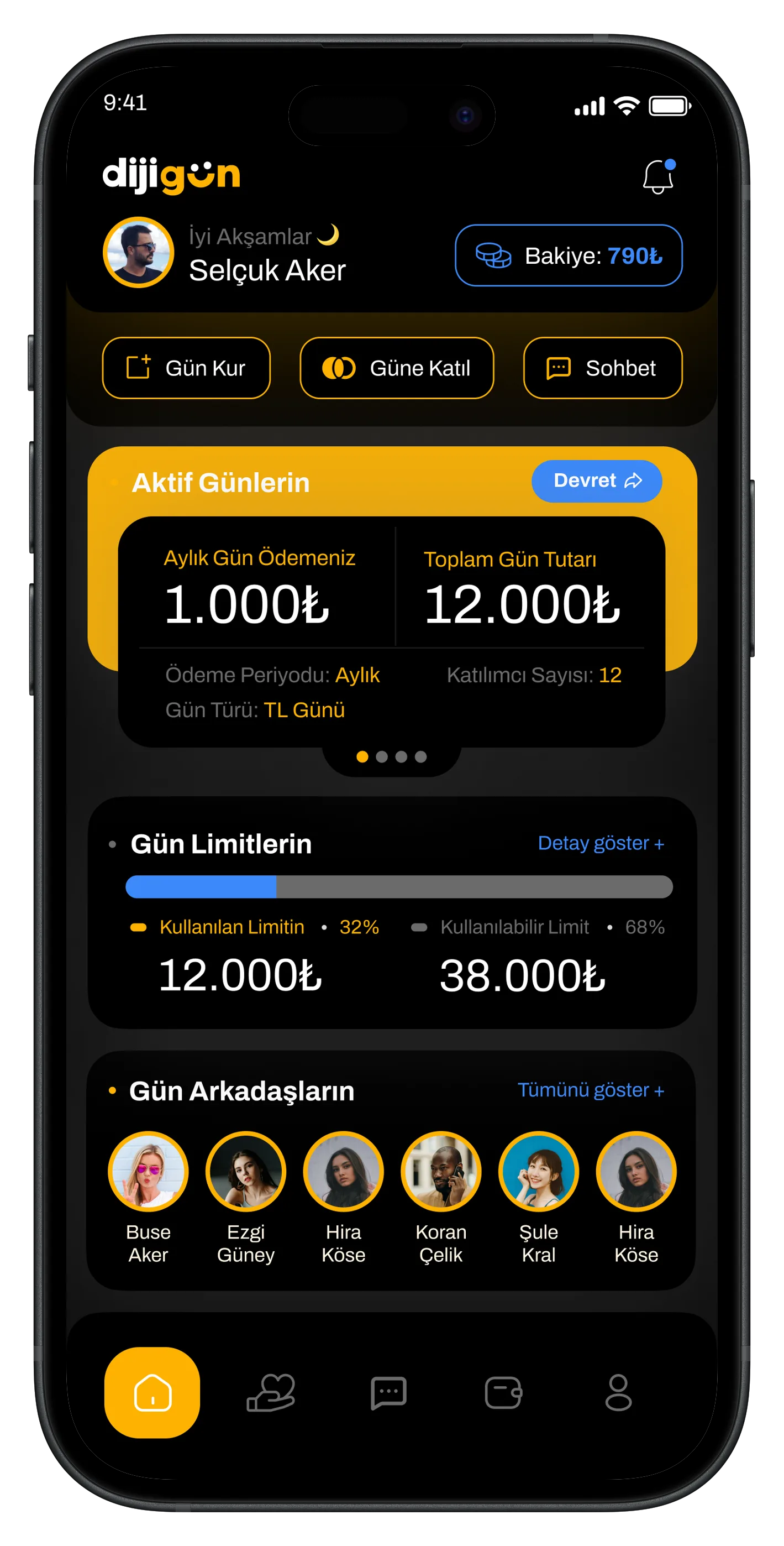 Save Money Mobile App — tasarım 7