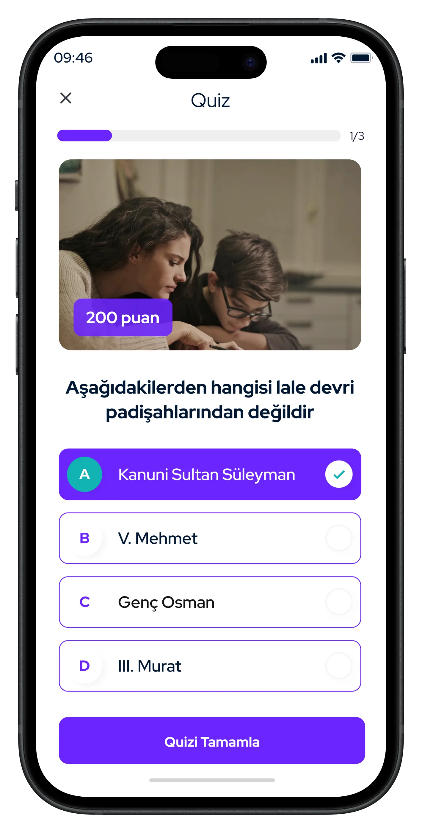 Parent & Child Finance Mobile App — tasarım 22