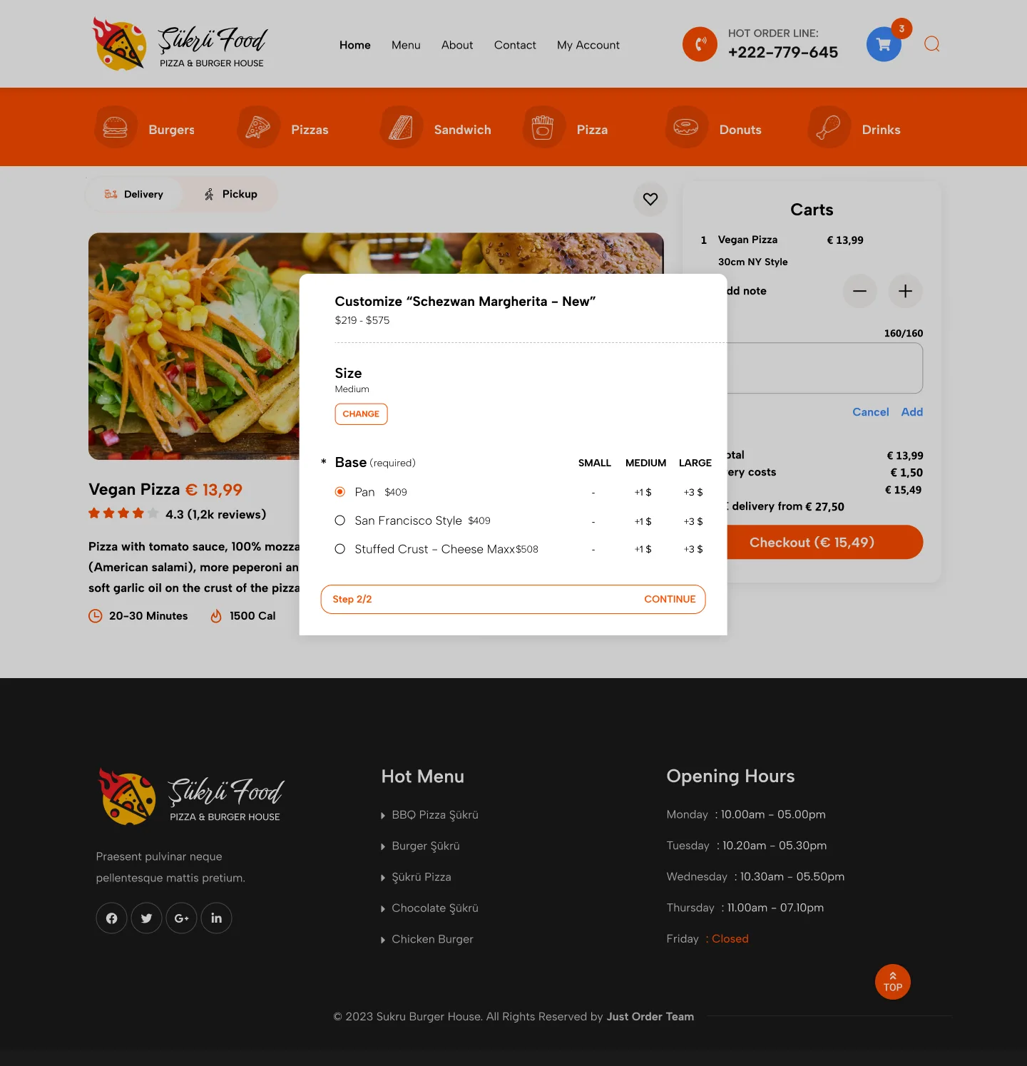 Food Order — tasarım 32