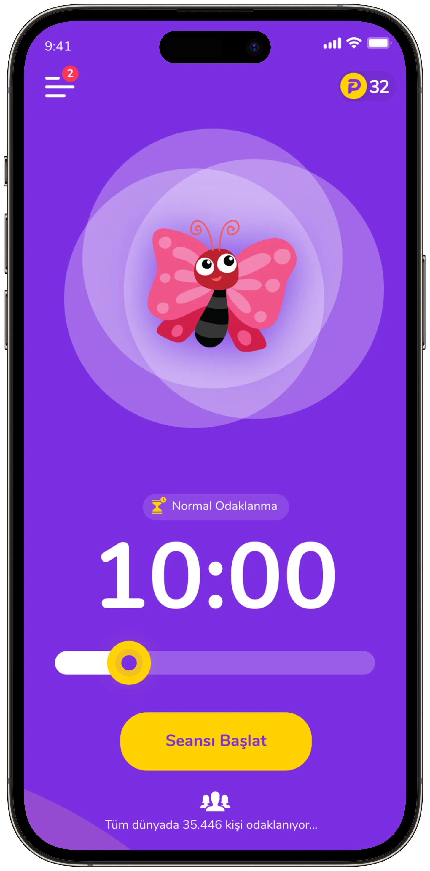 Focused Pupa — tasarım 2