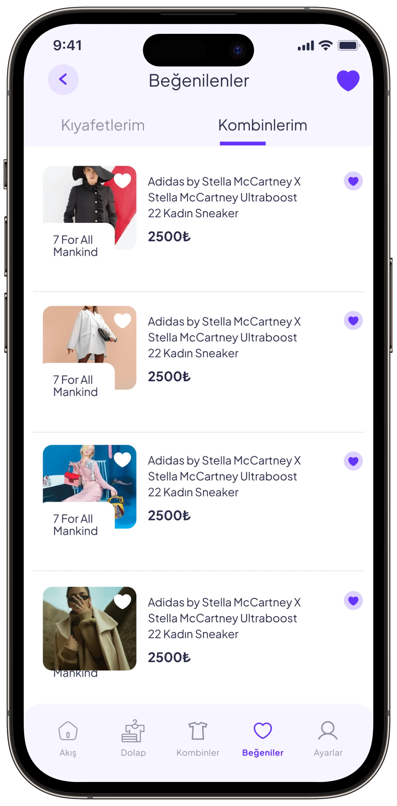 Fashion App — tasarım 15