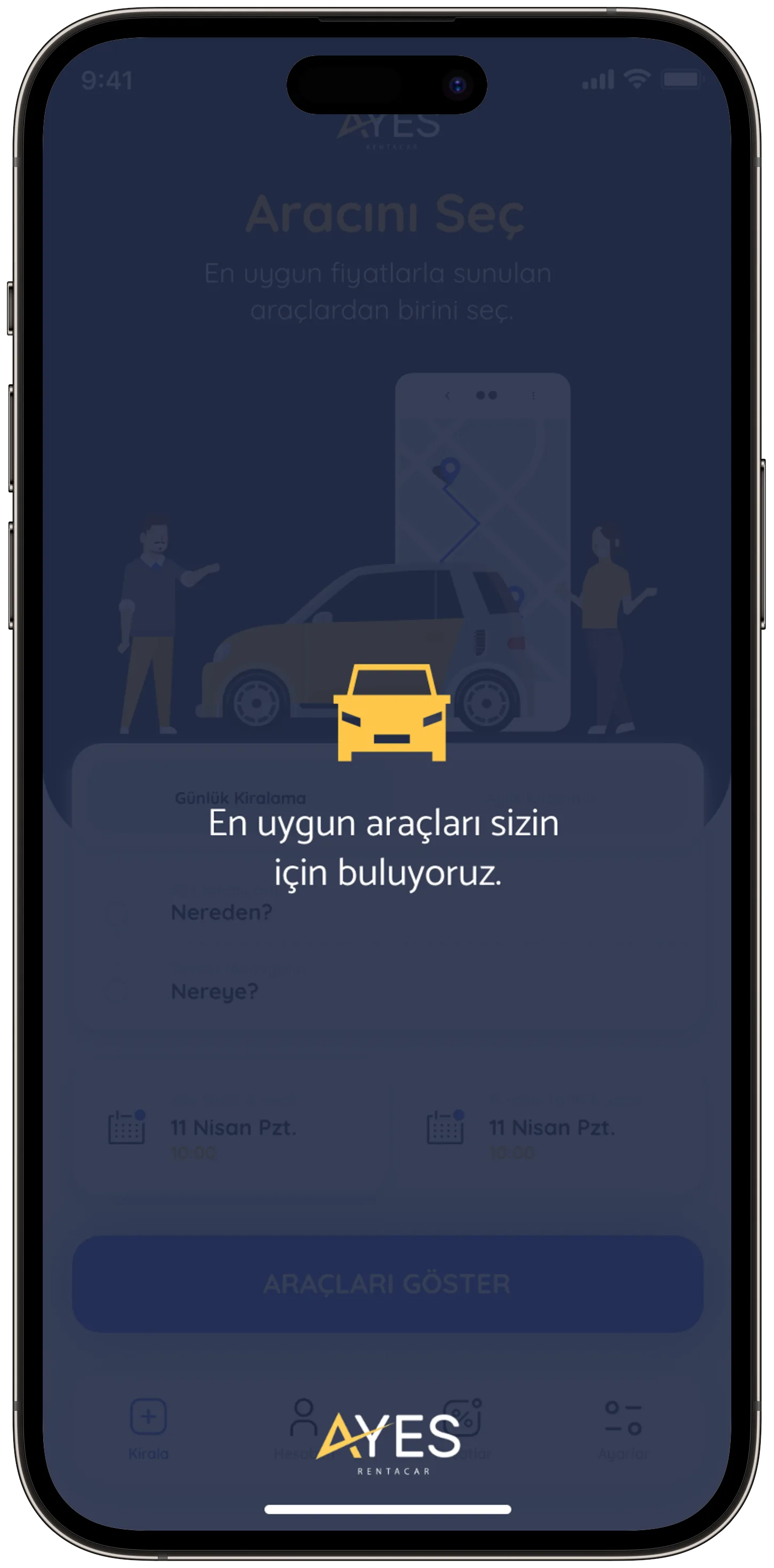Ayes Rent A Car — tasarım 14
