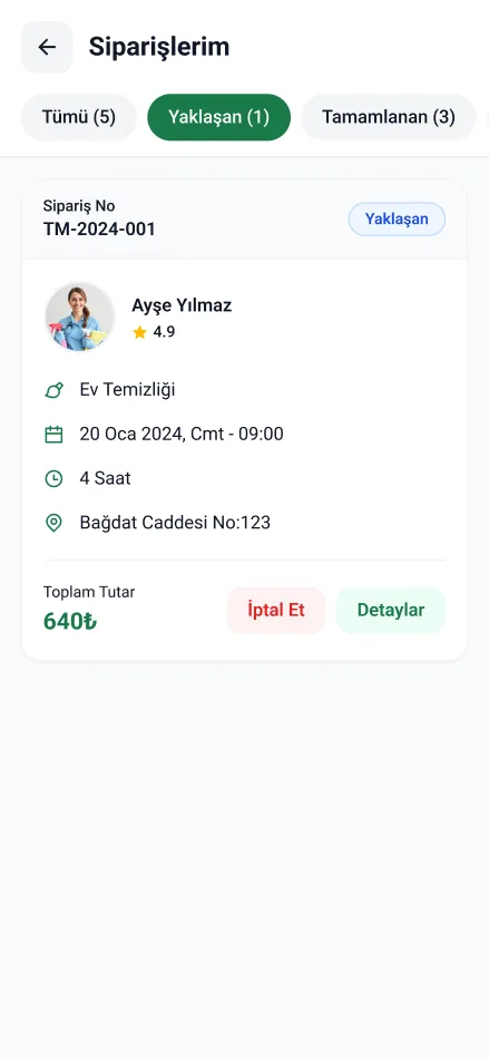Clean Lab App — tasarım 50