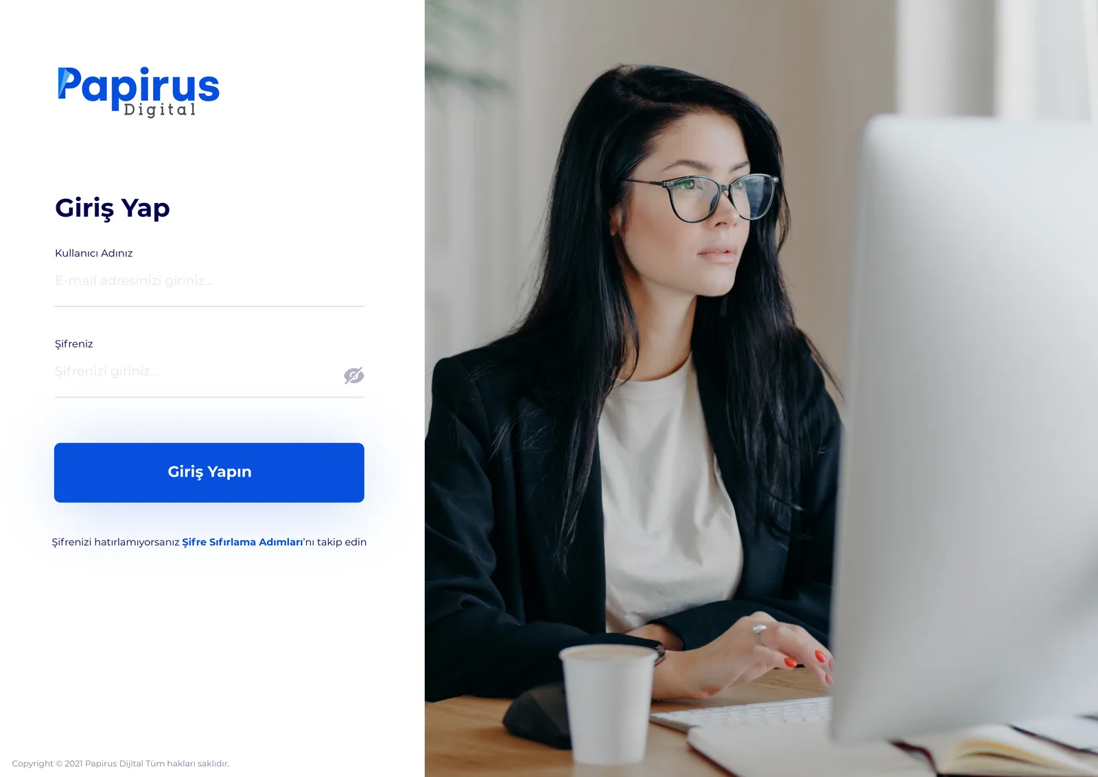 Papirus Digital — tasarım 1
