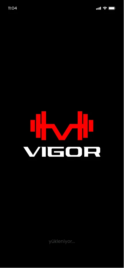 Vigor Gym App uygulama ekranı