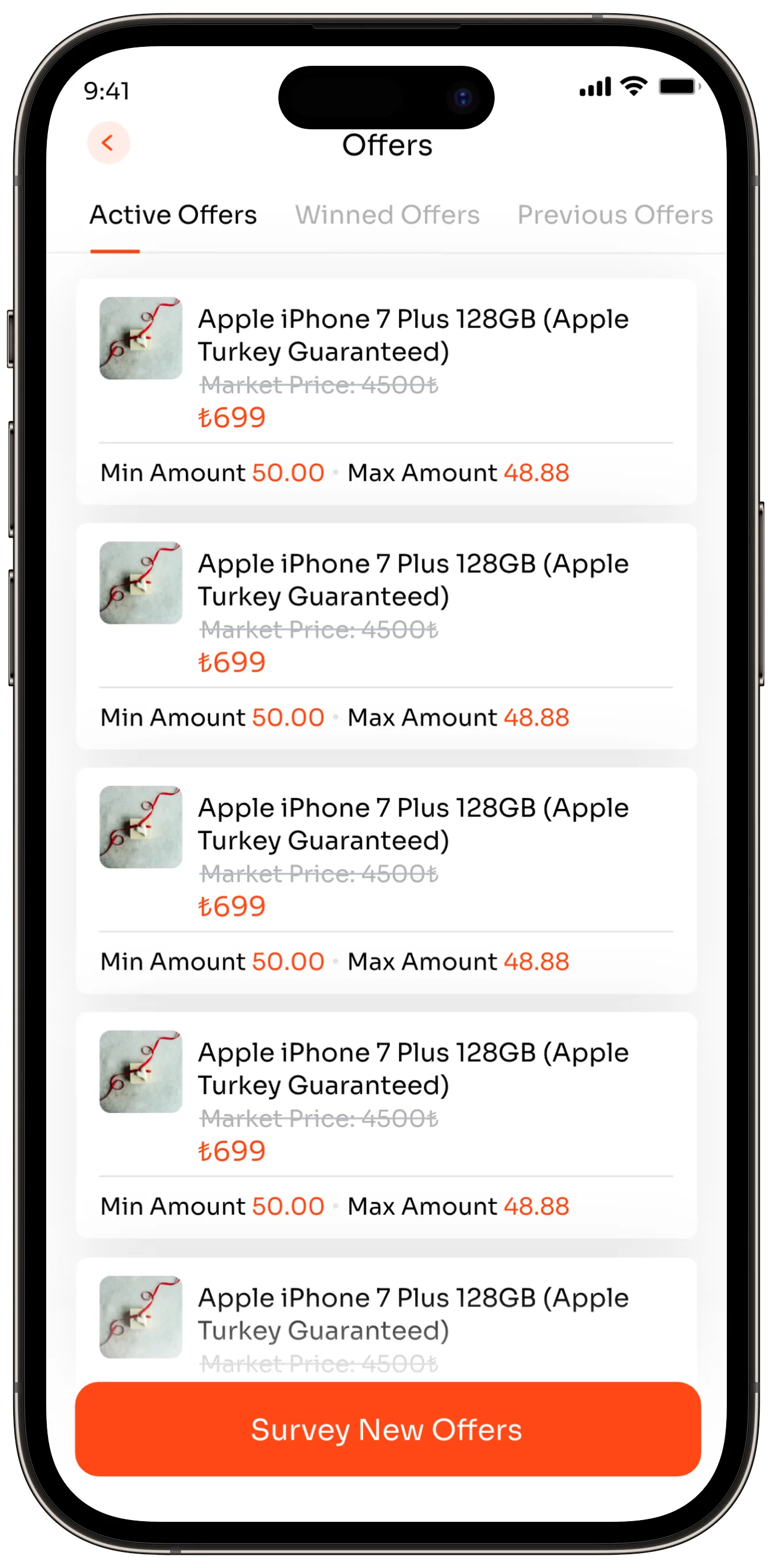 Offer App — tasarım 24