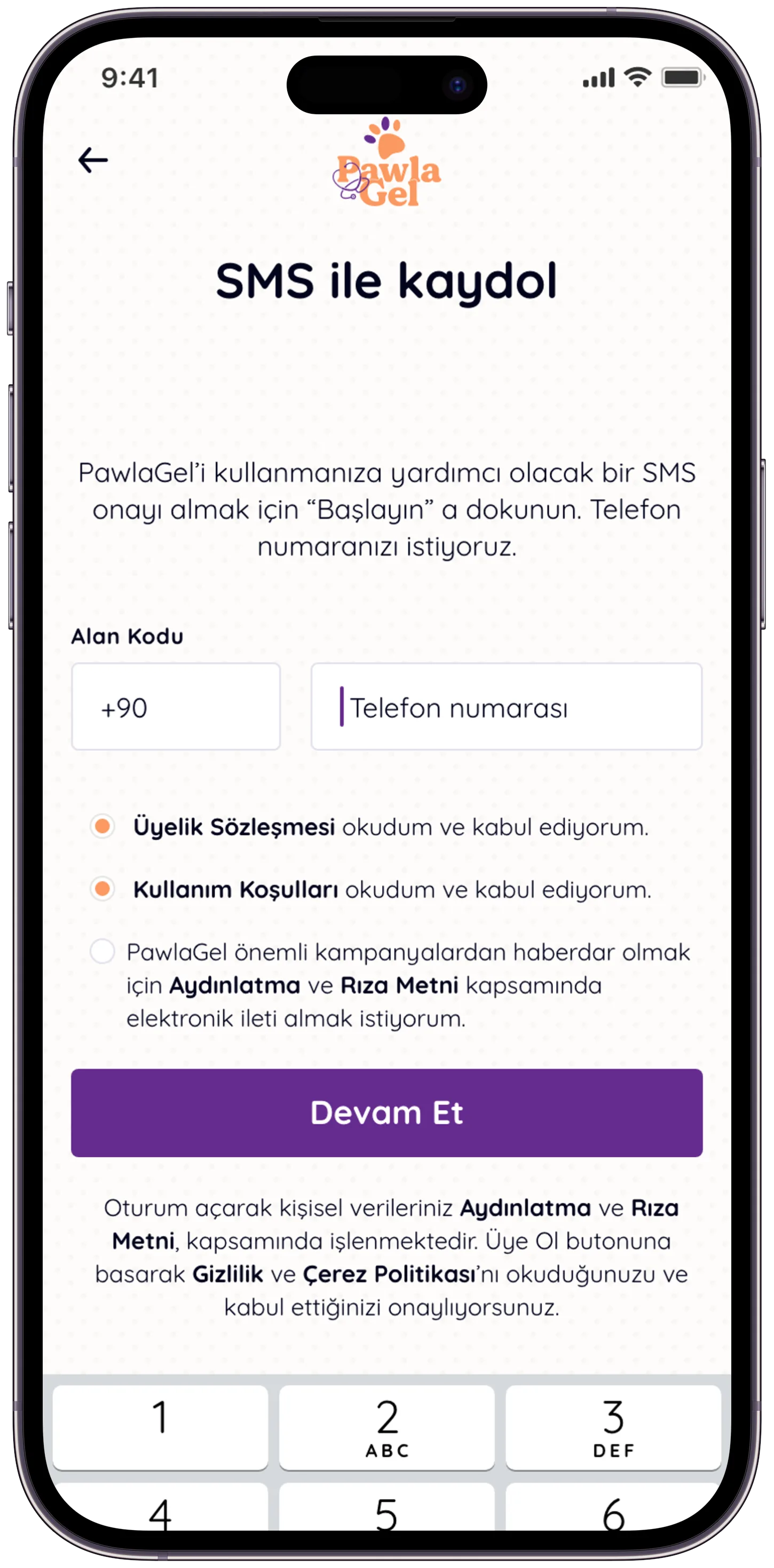 Pawla Pet App — tasarım 48