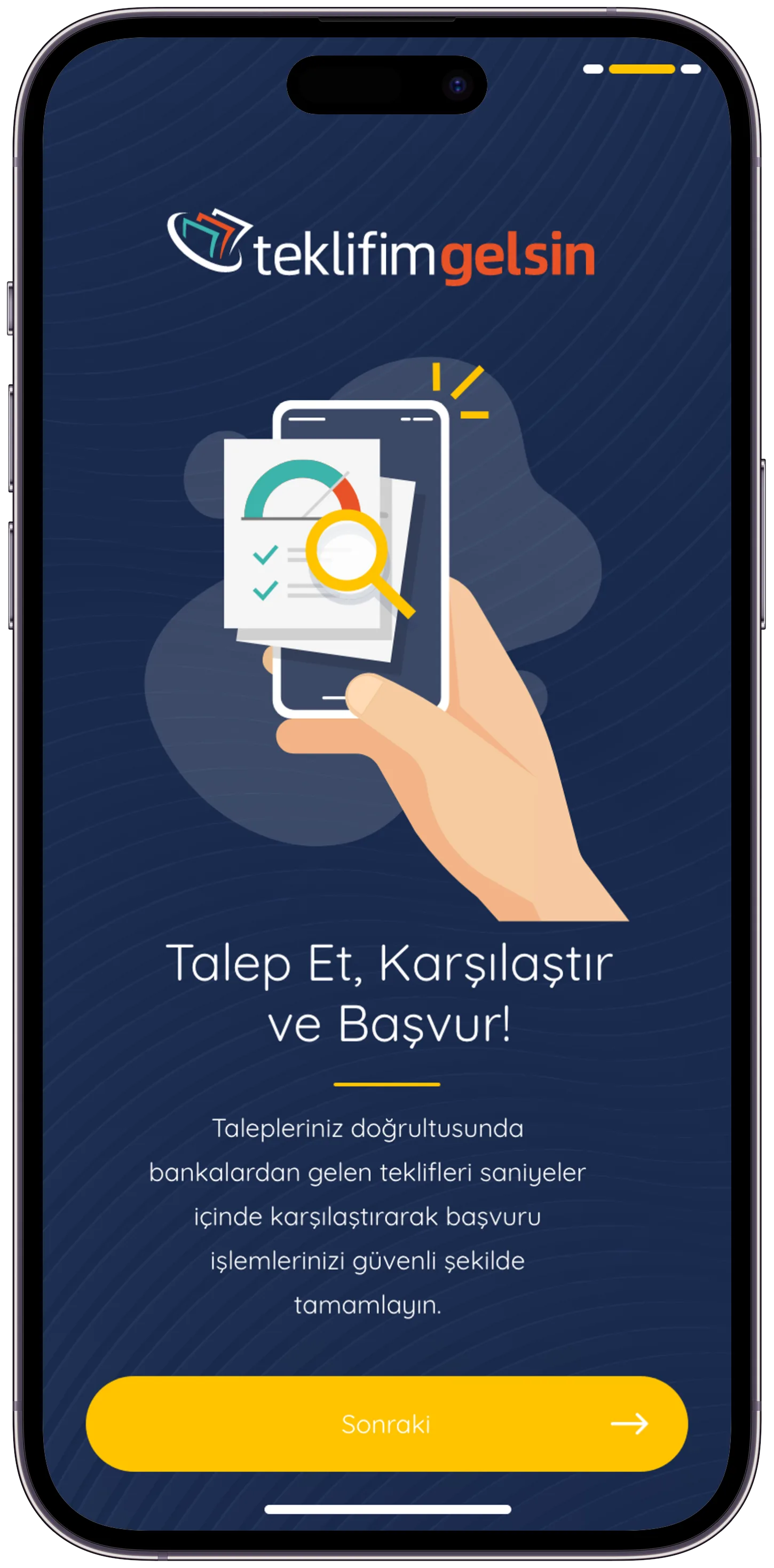 Teklifim Gelsin — tasarım 1
