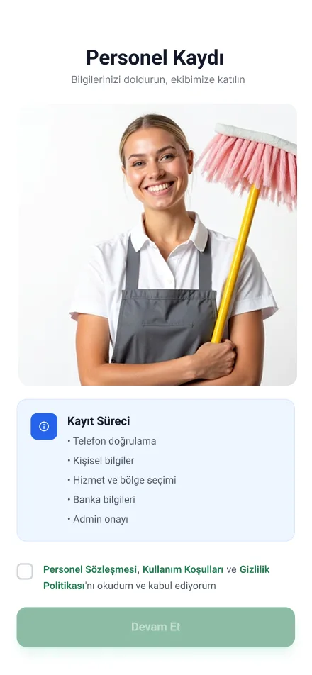 Clean Lab App — tasarım 93