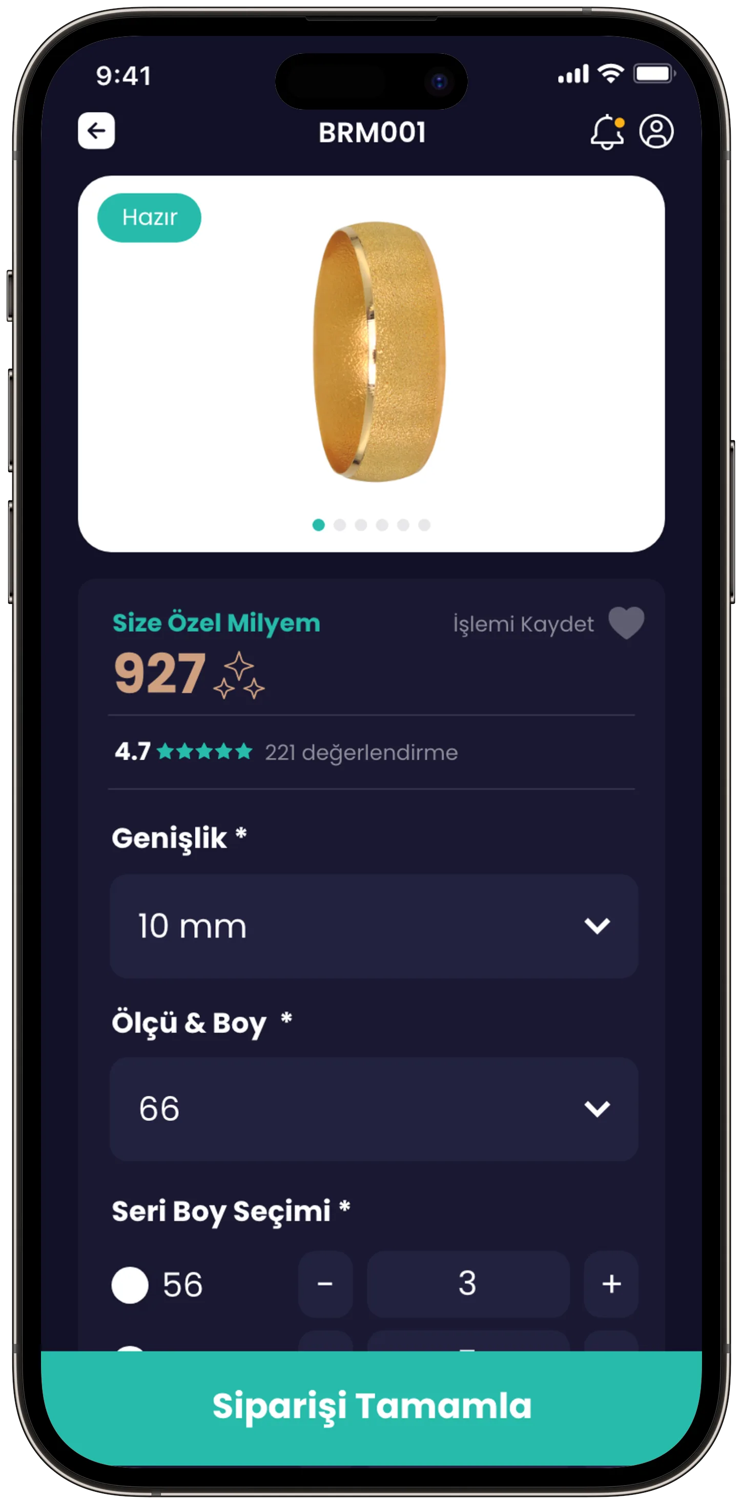 Özbağ Jewellery — tasarım 12