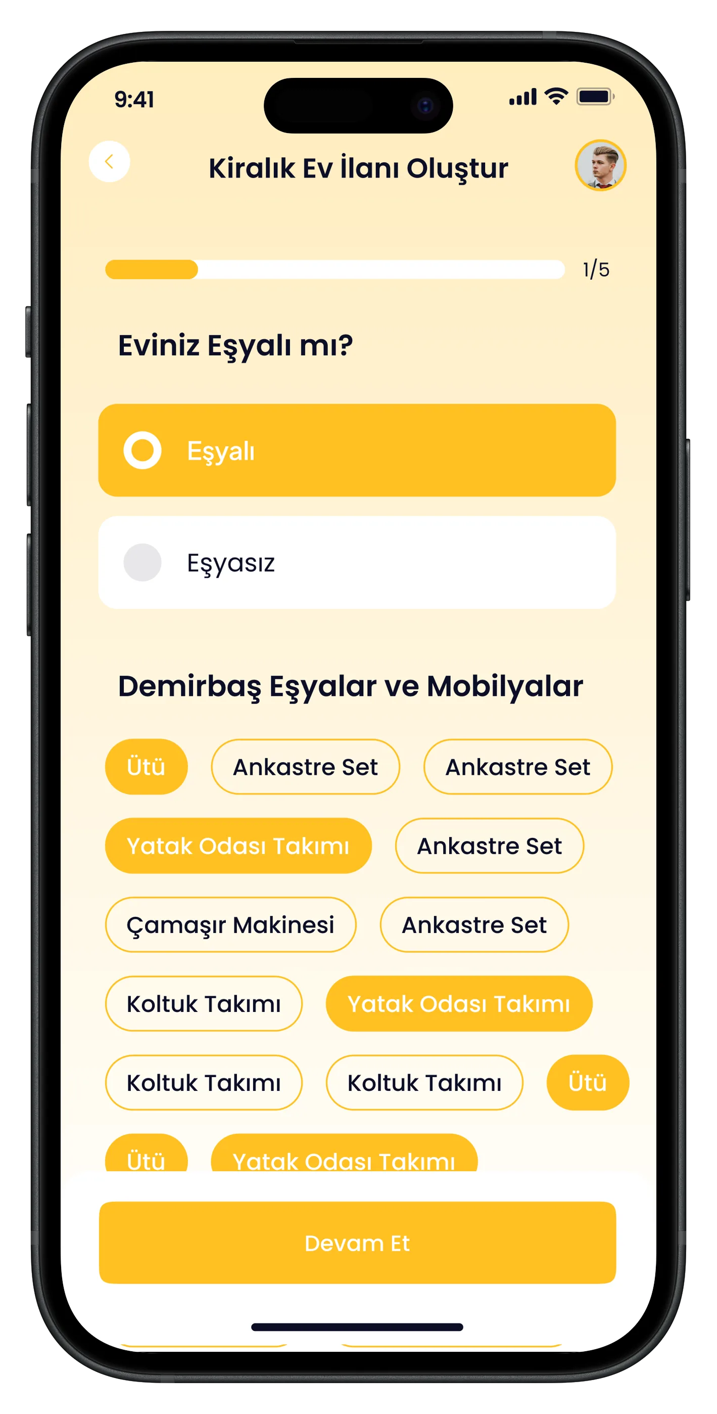 University Life Mobile App — tasarım 29