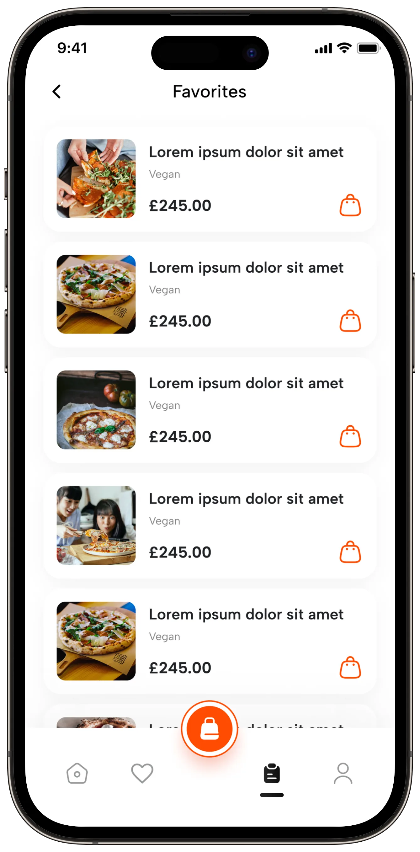 Food Delivery — tasarım 27