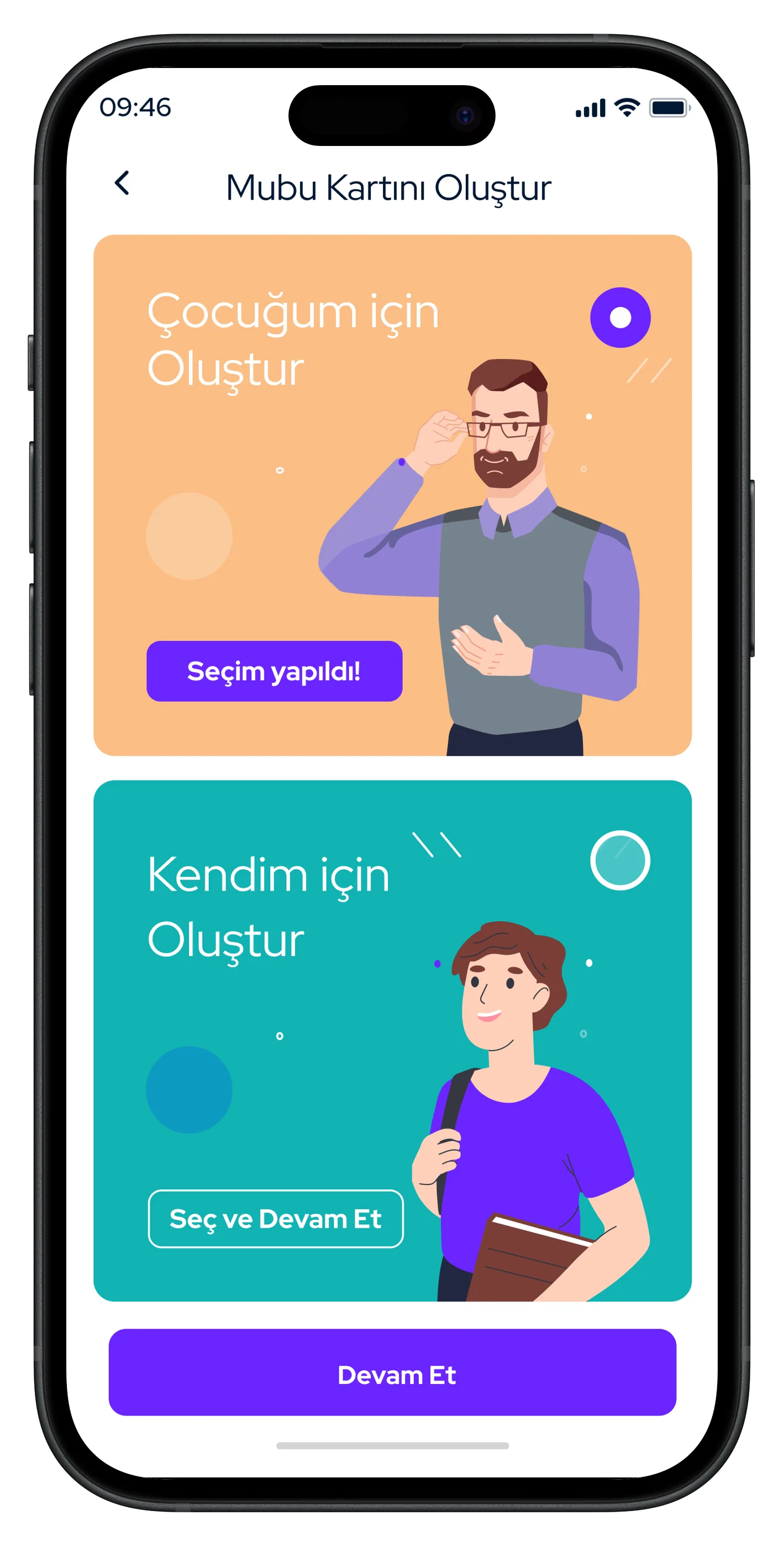 Parent & Child Finance Mobile App — tasarım 43