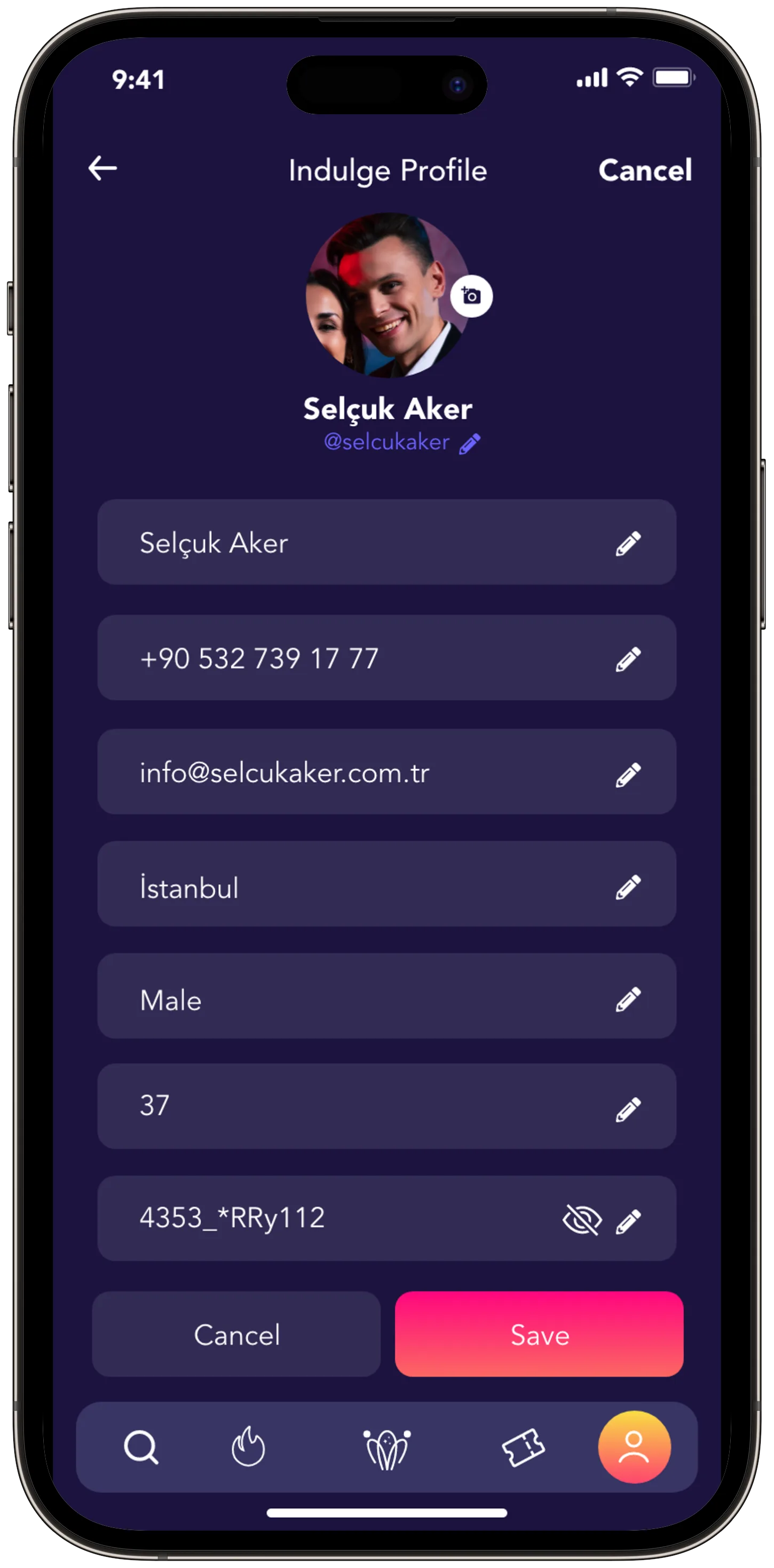 Indulge Social — tasarım 45