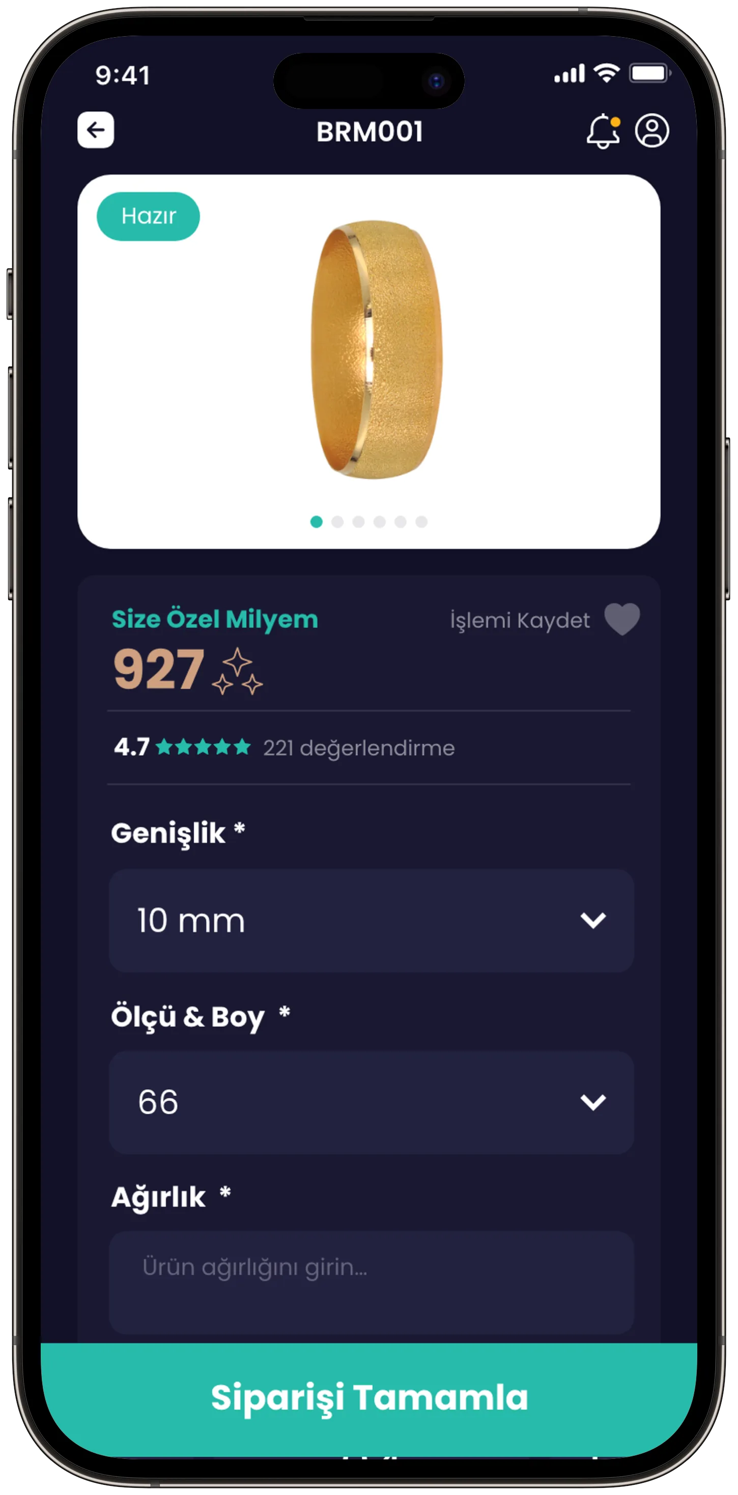 Özbağ Jewellery — tasarım 13