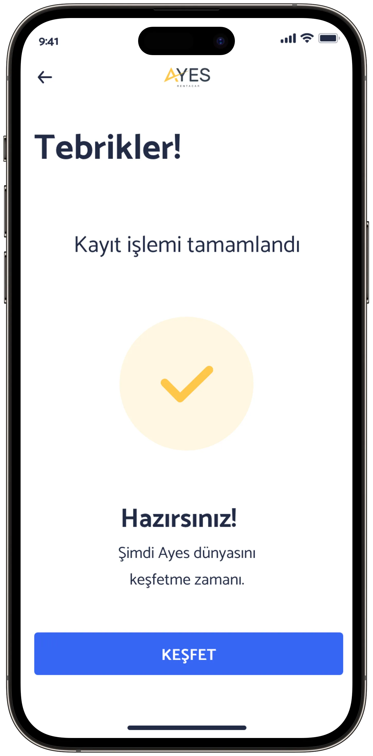 Ayes Rent A Car — tasarım 26