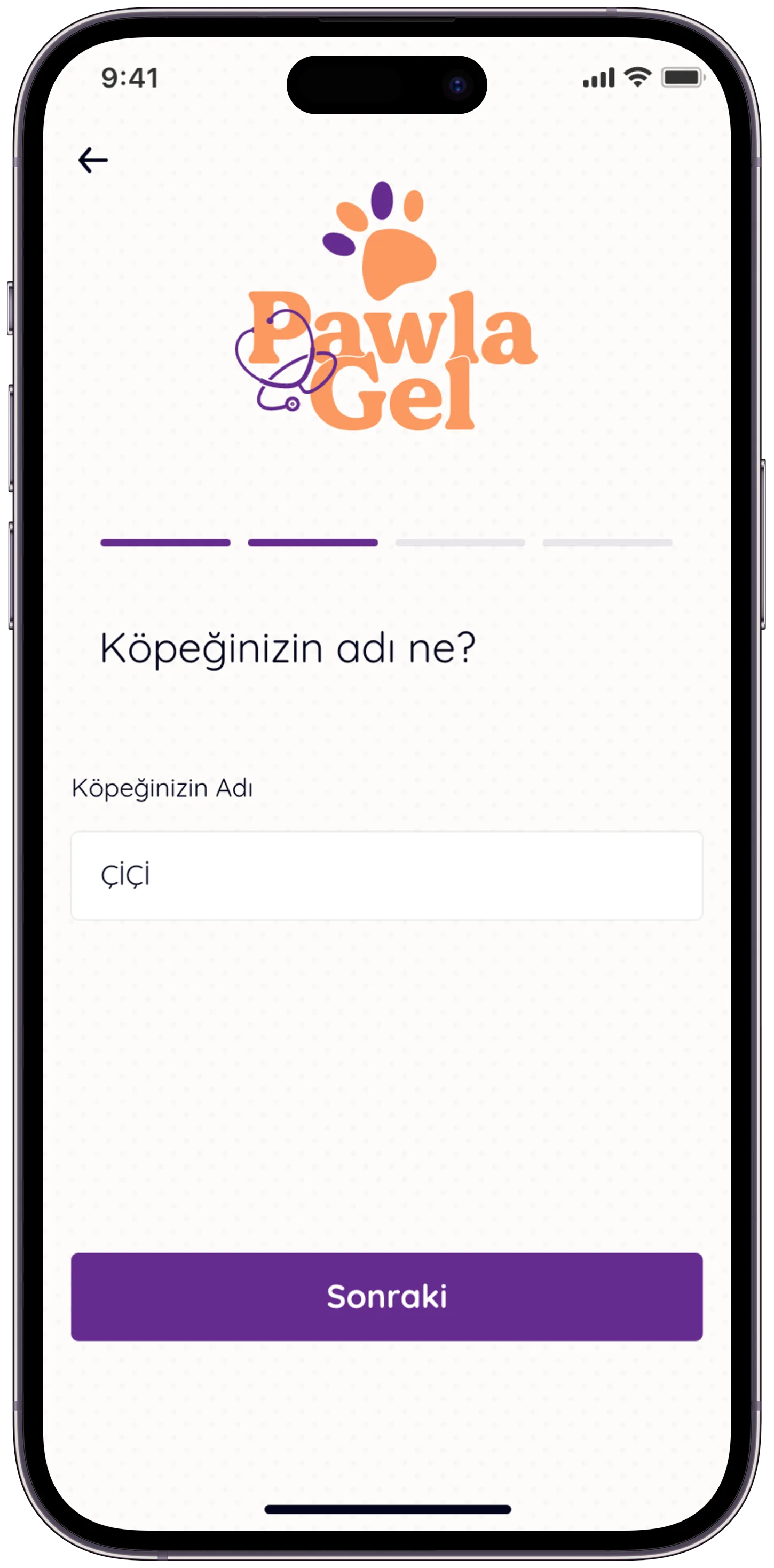 Pawla Pet App — tasarım 29
