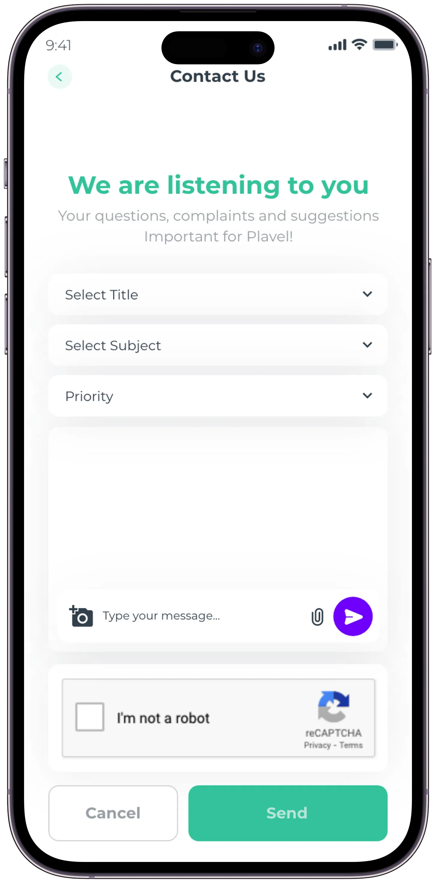 Plavel Tourism App — tasarım 50