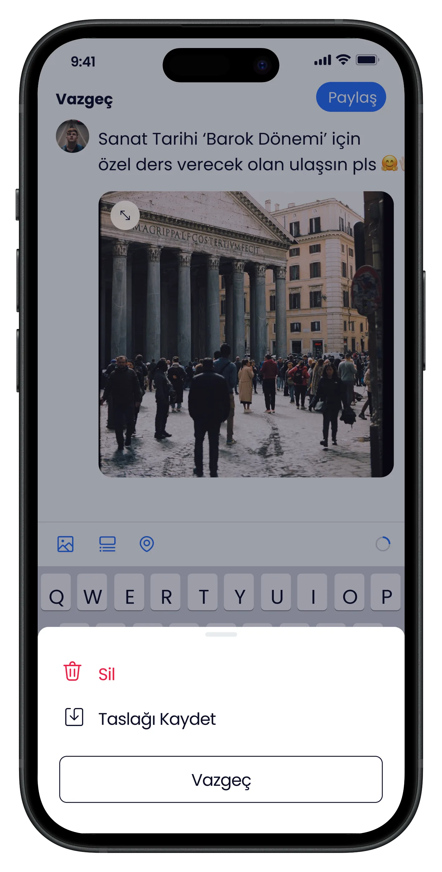 University Life Mobile App — tasarım 63