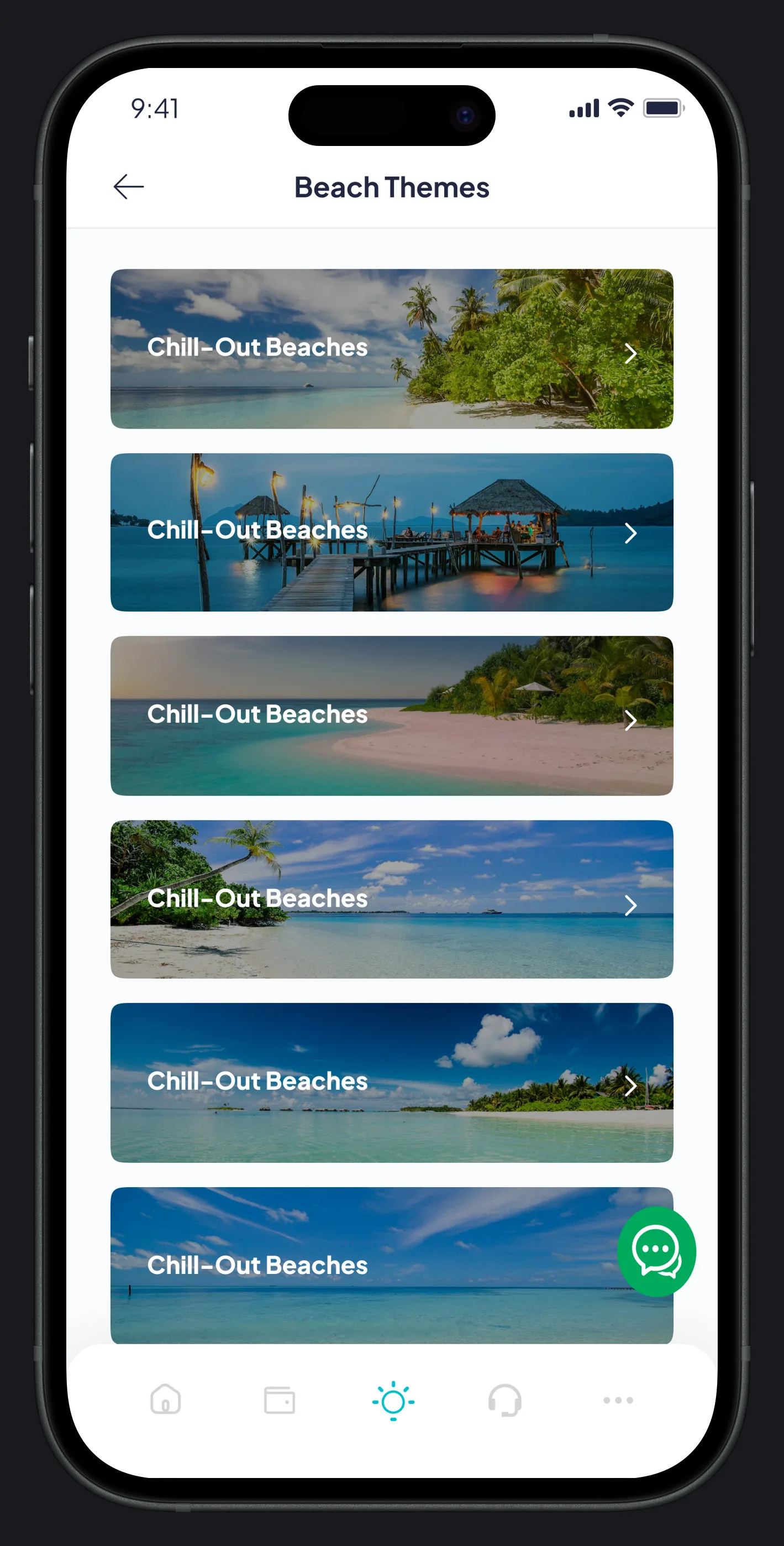 Go Beach Mobile App — tasarım 49