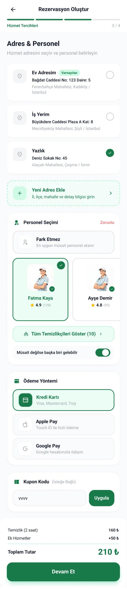 Clean Lab App — tasarım 111