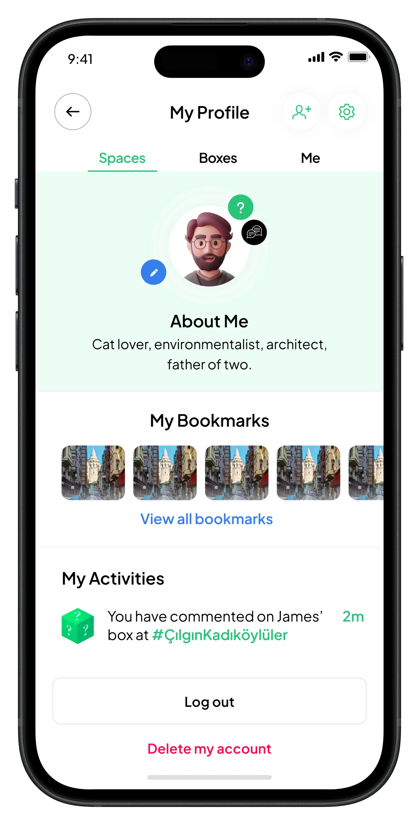 Auglinn Mobile App — tasarım 50