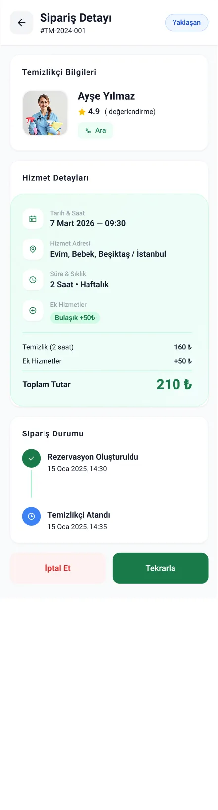 Clean Lab App — tasarım 45