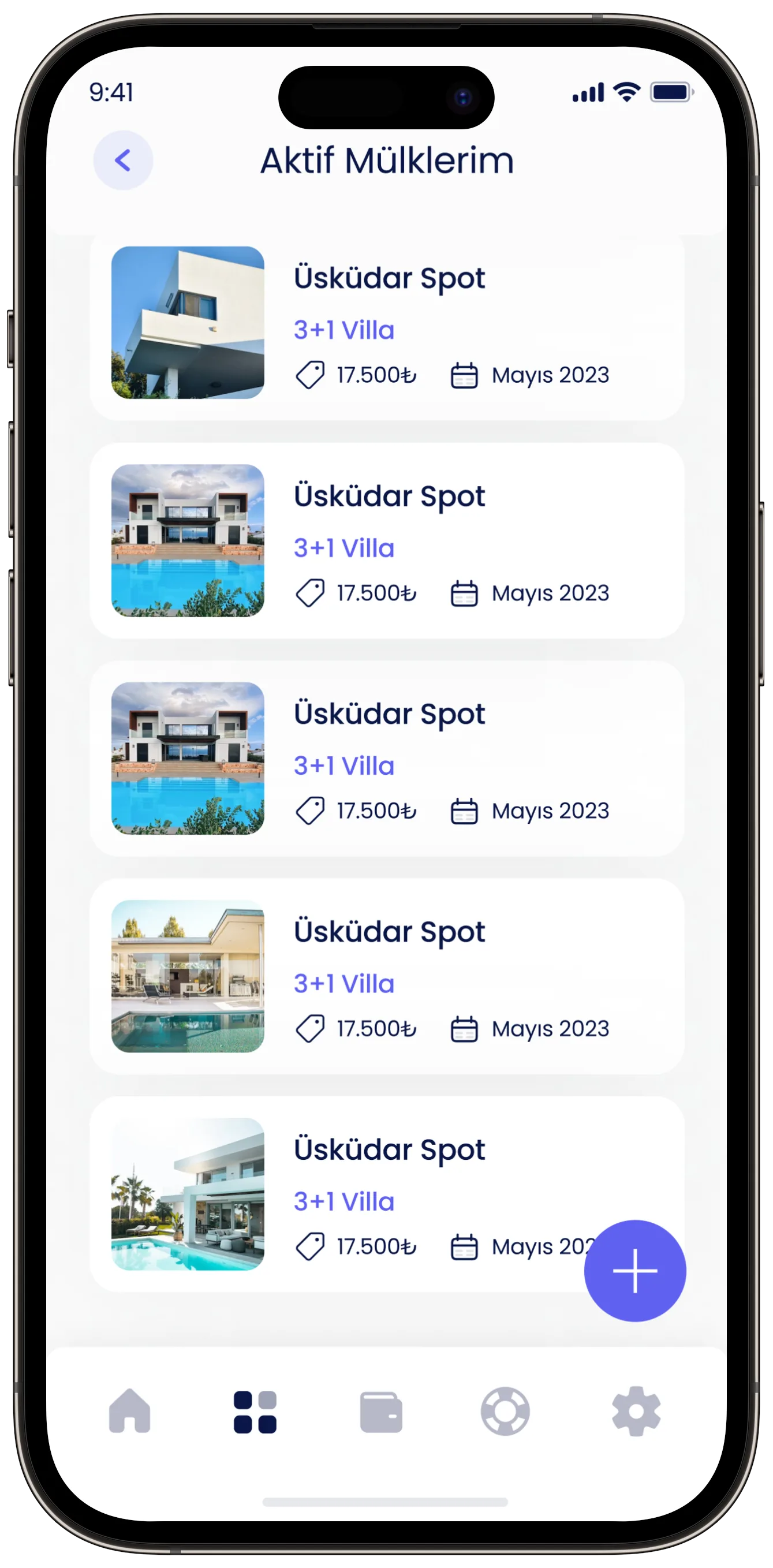 Real Estate App — tasarım 36