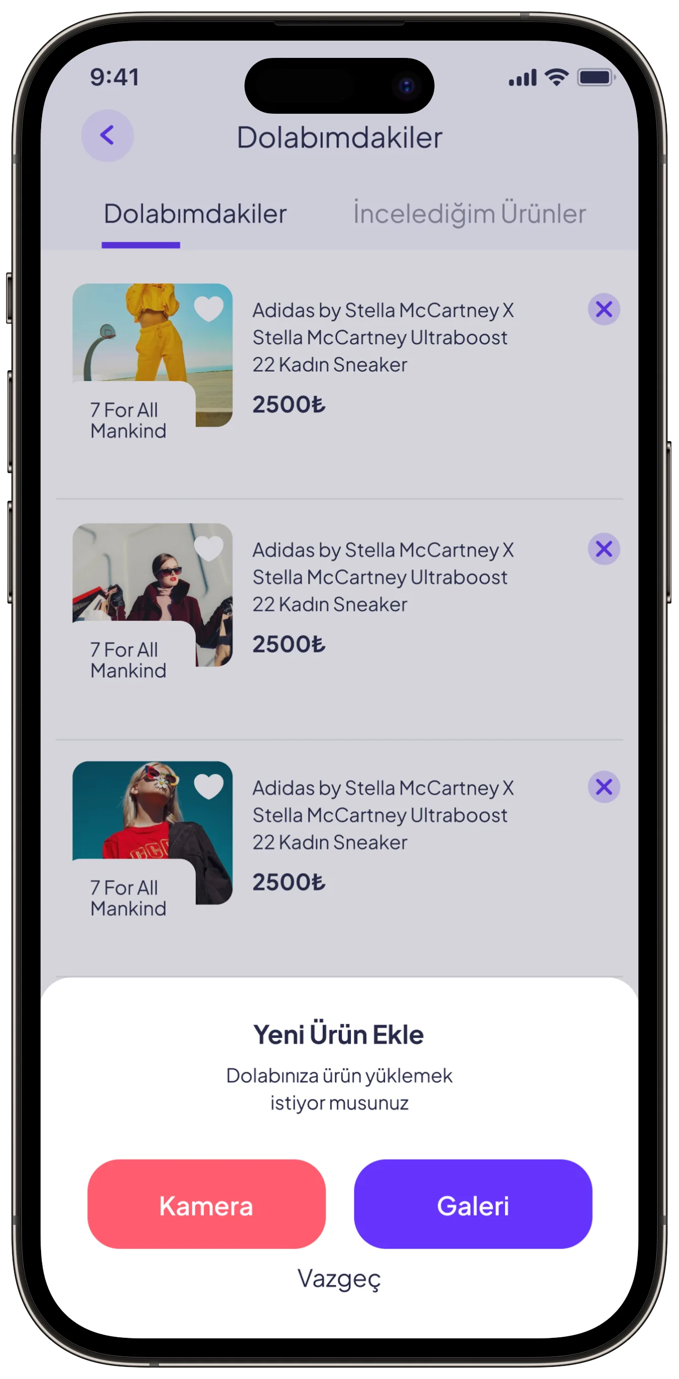 Fashion App — tasarım 22
