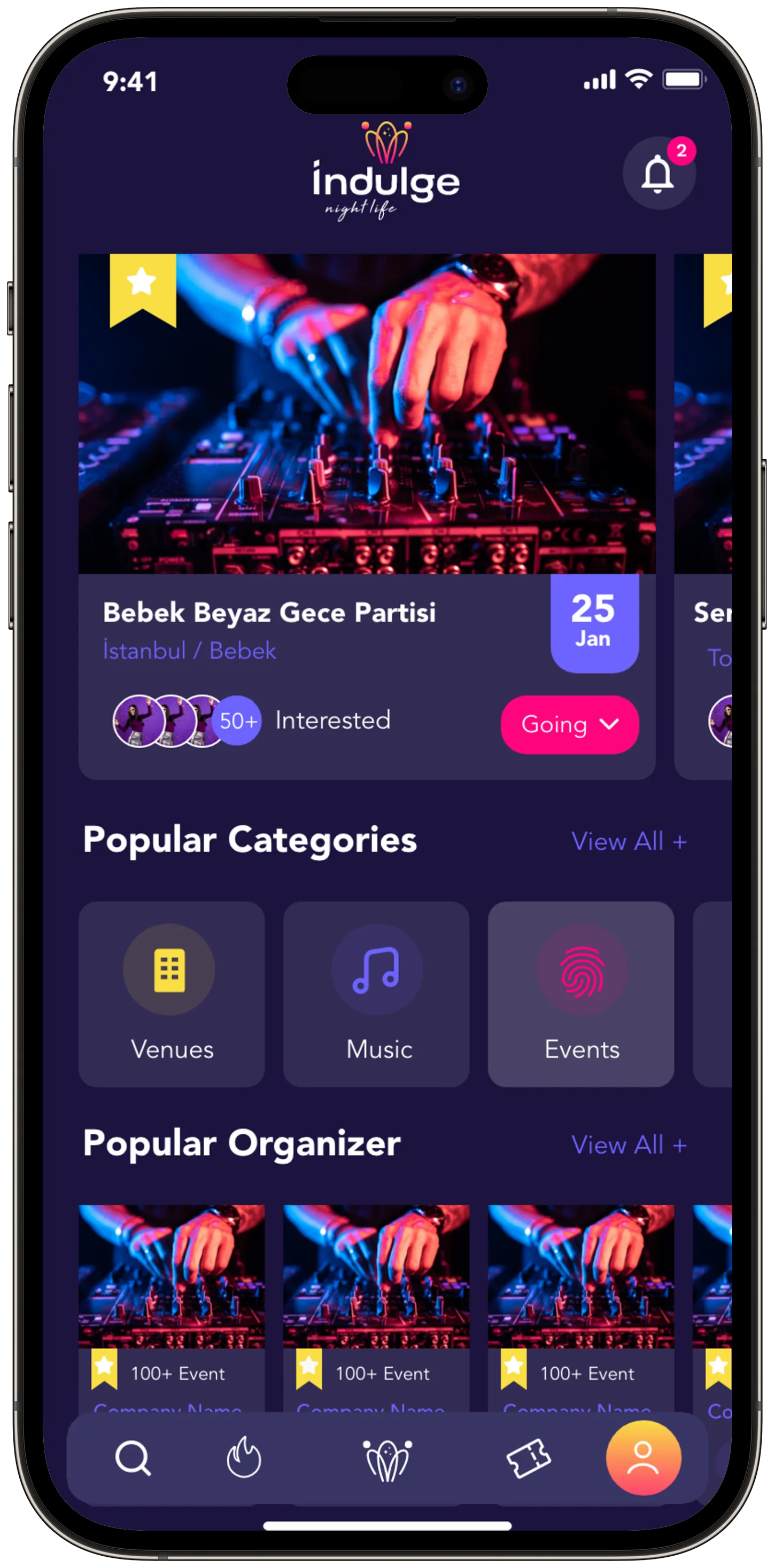 Indulge Social — tasarım 40