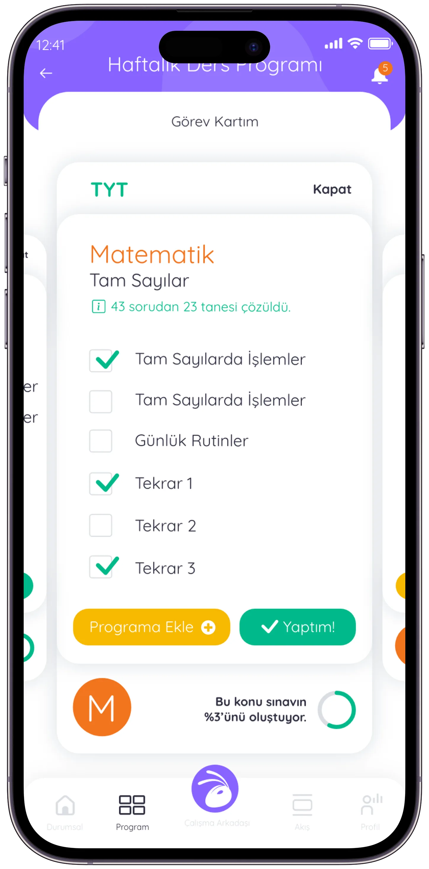 Determinant App — tasarım 36