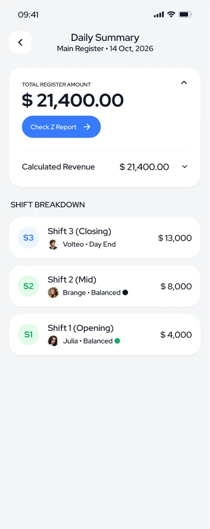 Shift Control — tasarım 33
