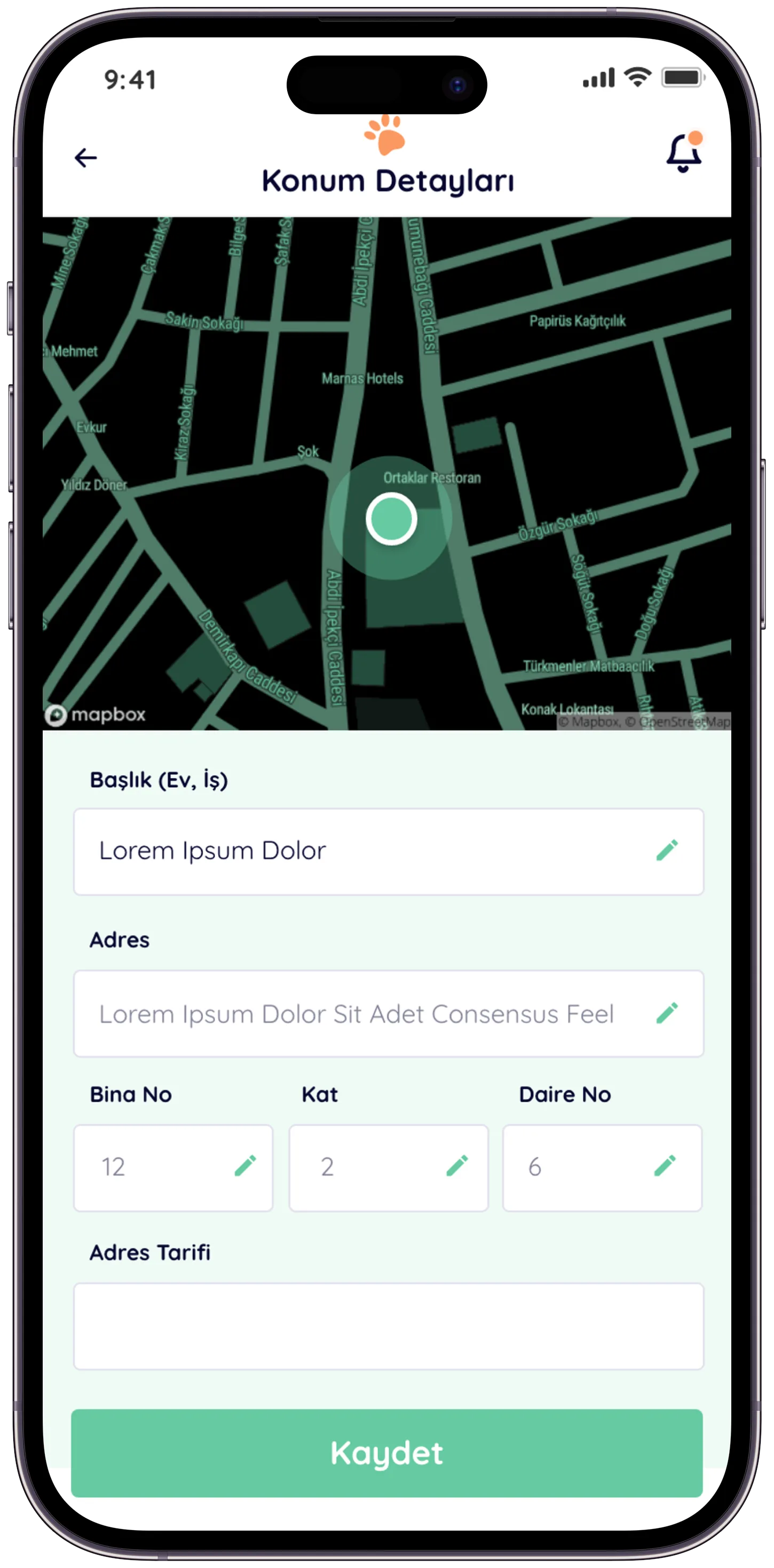 Pawla Pet App — tasarım 23